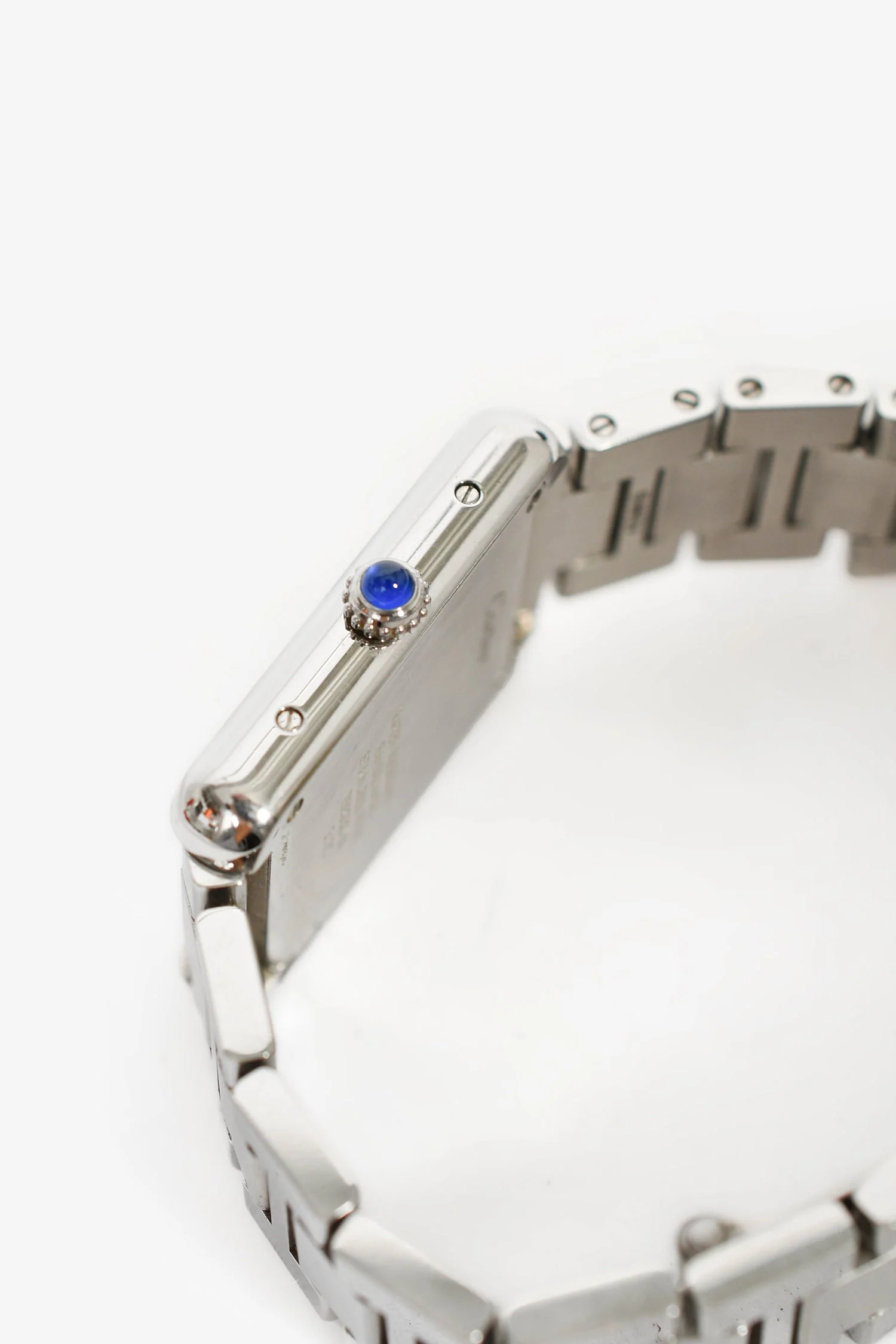 Cartier Stainless Steel Quartz Tank Solo Watch - Image 4