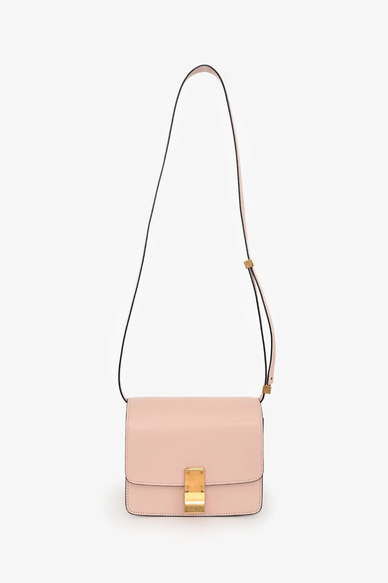 Celine 2016 Pink Leather Small Box Crossbody - Image 7