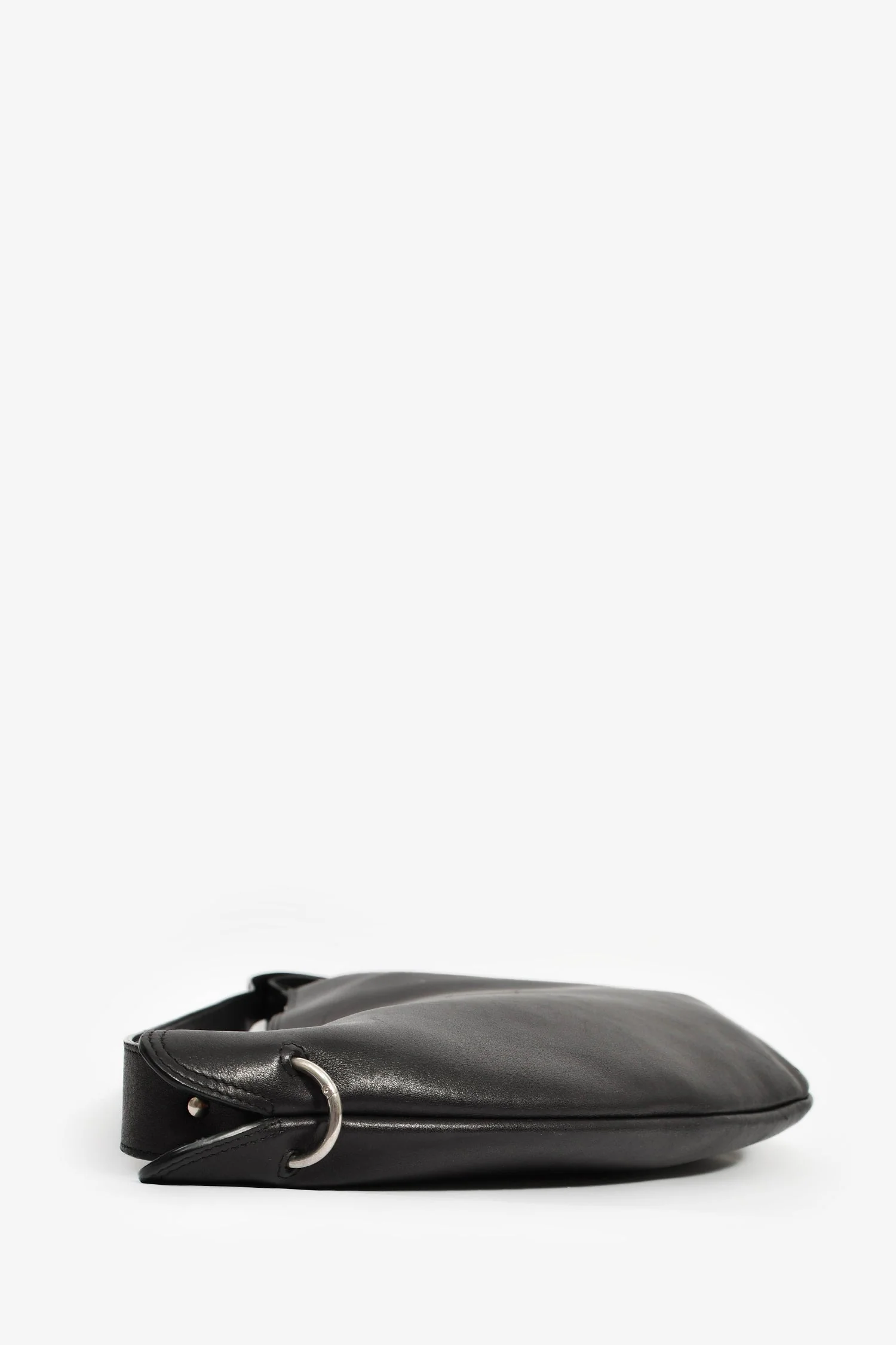 Celine 2017 Black Leather Medium 'Swing' Bag - Image 3