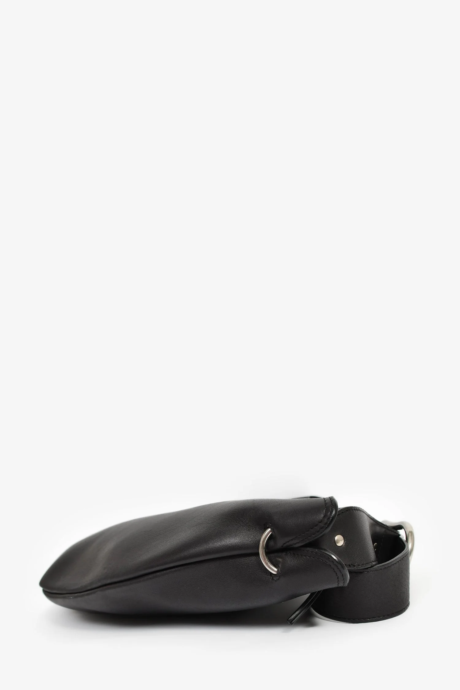 Celine 2017 Black Leather Medium 'Swing' Bag - Image 4