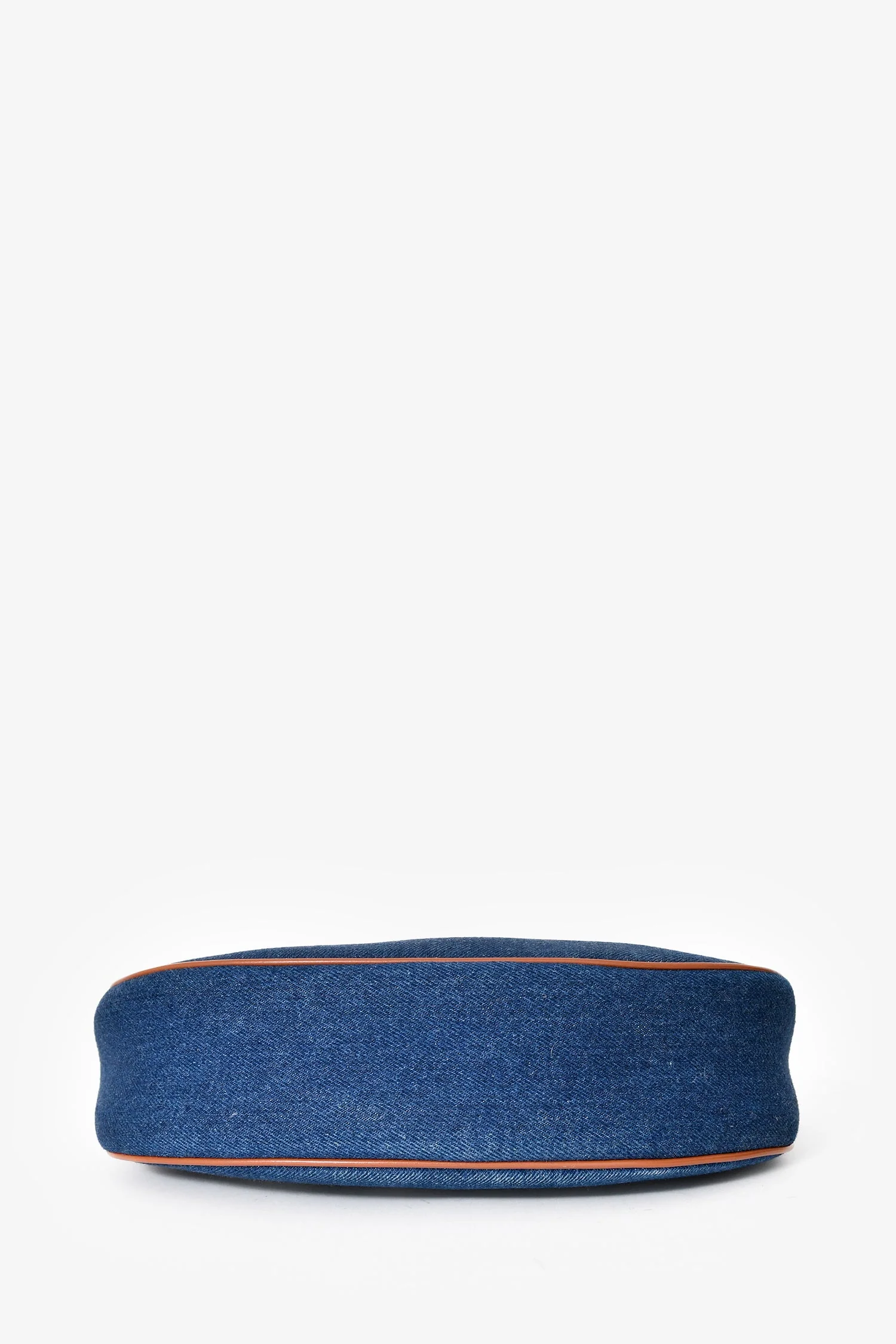 Celine 2021 Blue Denim Ava Shoulder Bag - Image 5