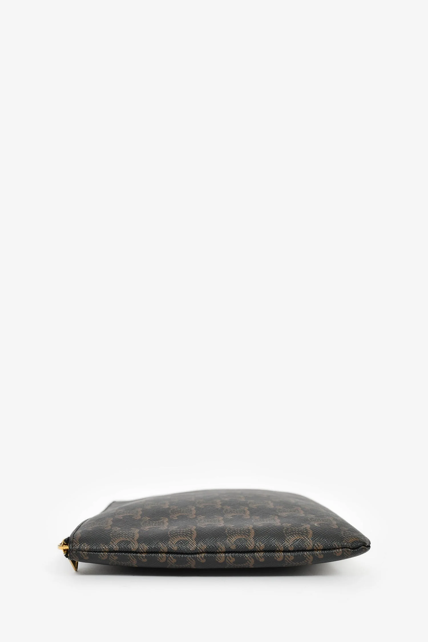 Celine 2021 Brown Triomphe Canvas Portfolio Pouch - Image 4