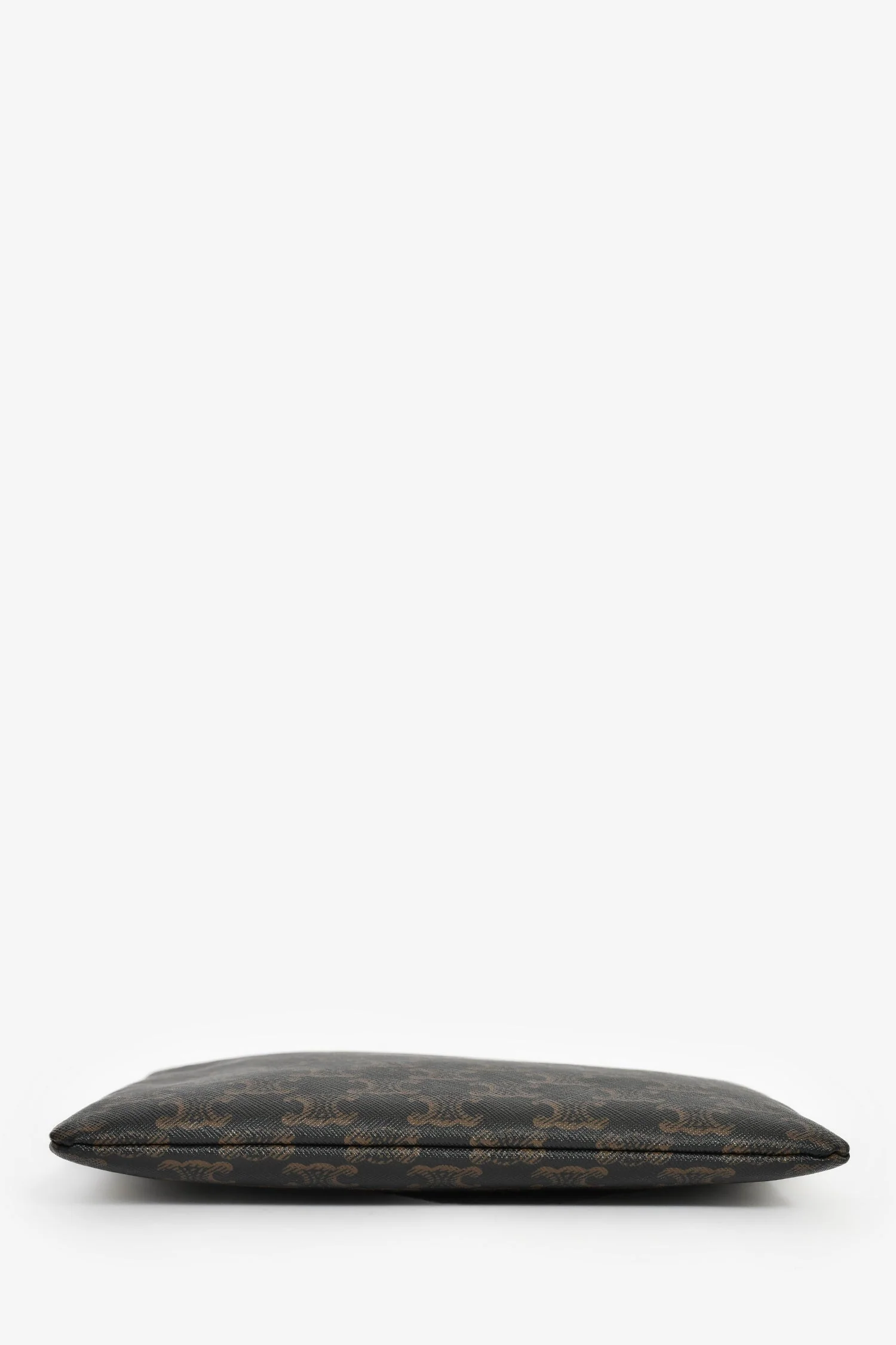 Celine 2021 Brown Triomphe Canvas Portfolio Pouch - Image 5