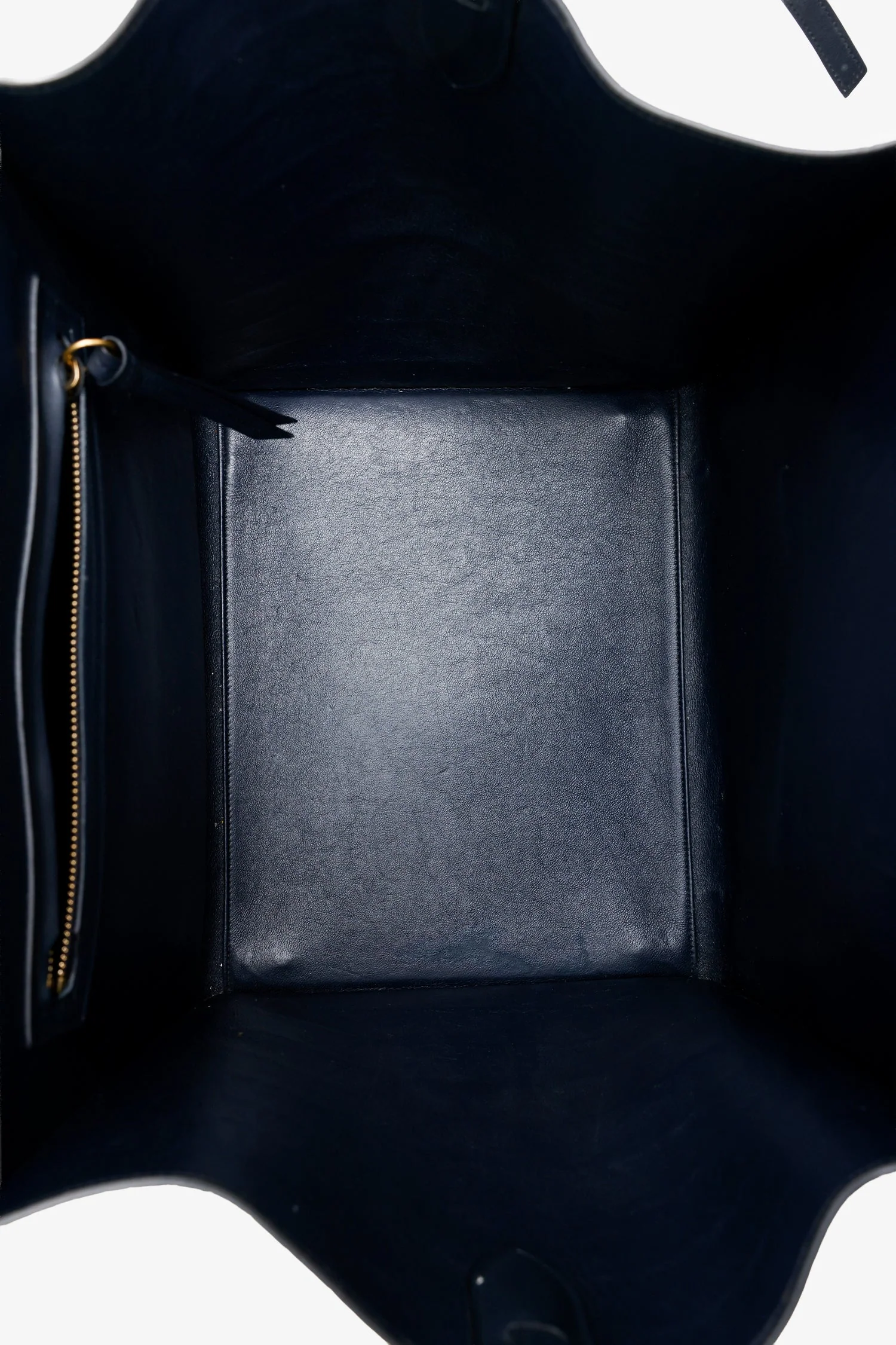Celine Black Croc Embossed Leather Luggage Phantom Top Handle - Image 6