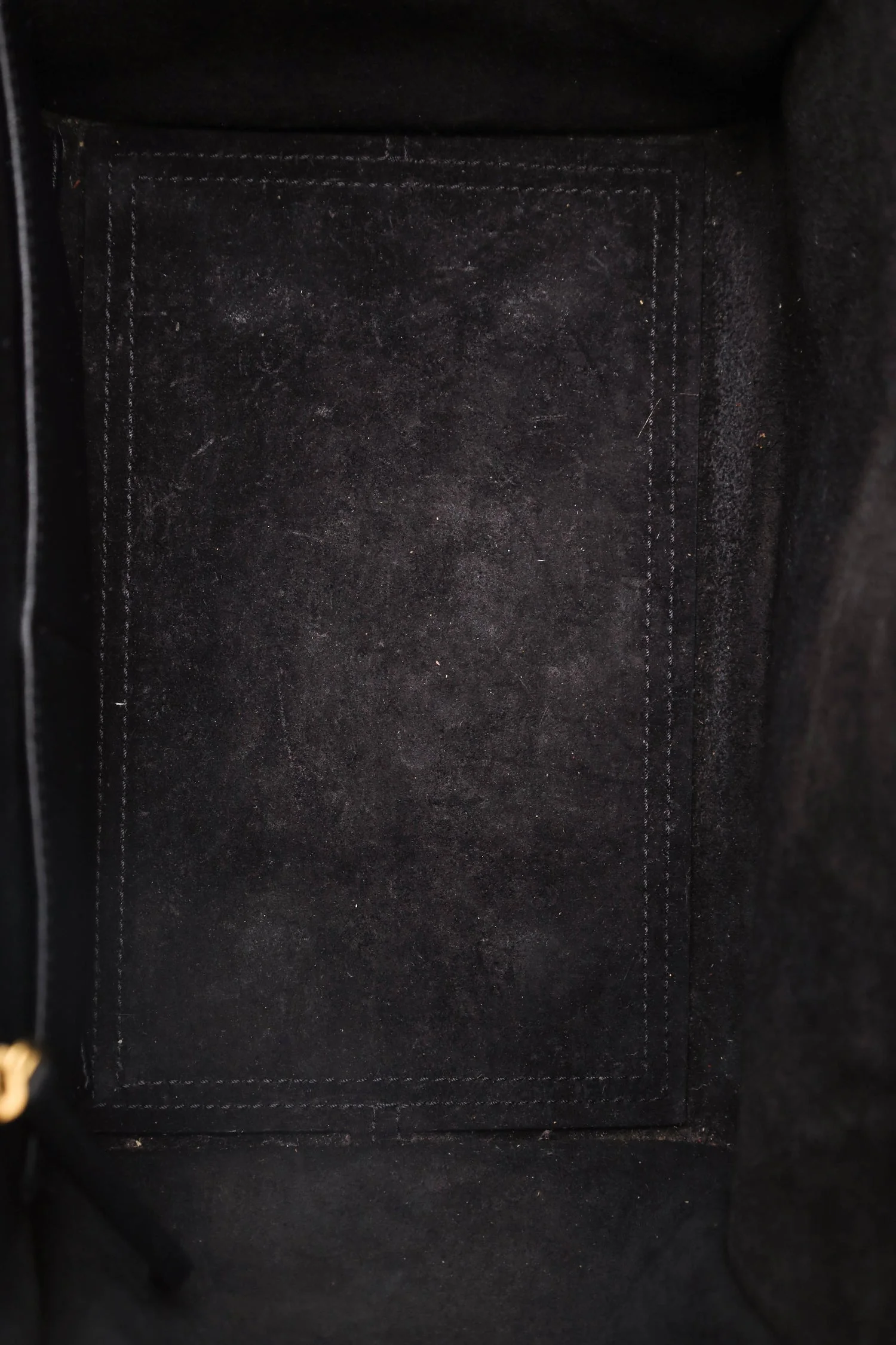 Celine Black Grained Calfskin Medium Tie Knot Tote Bag - Image 6