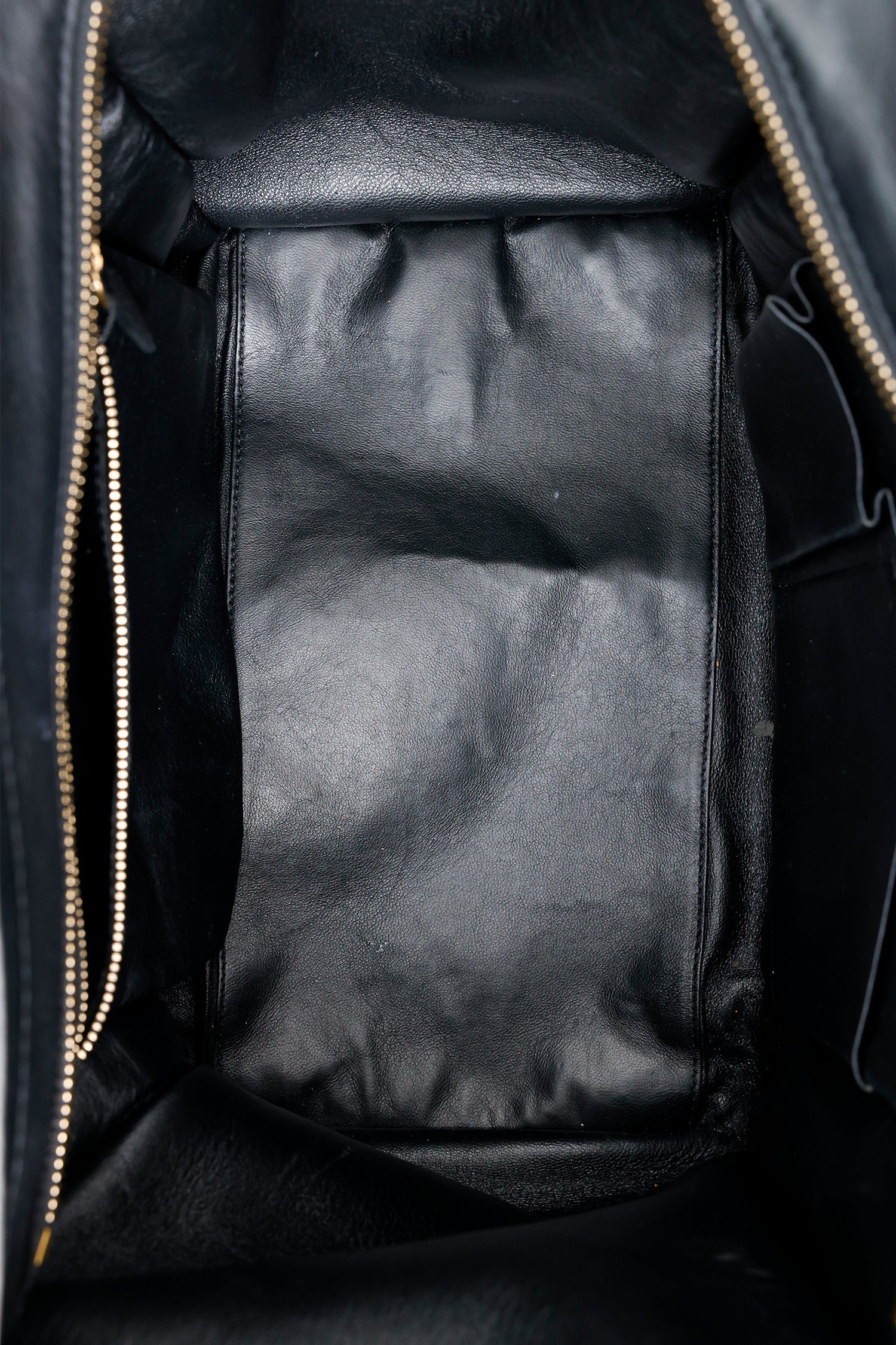 Celine Black Leather Micro Luggage Tote - Image 5