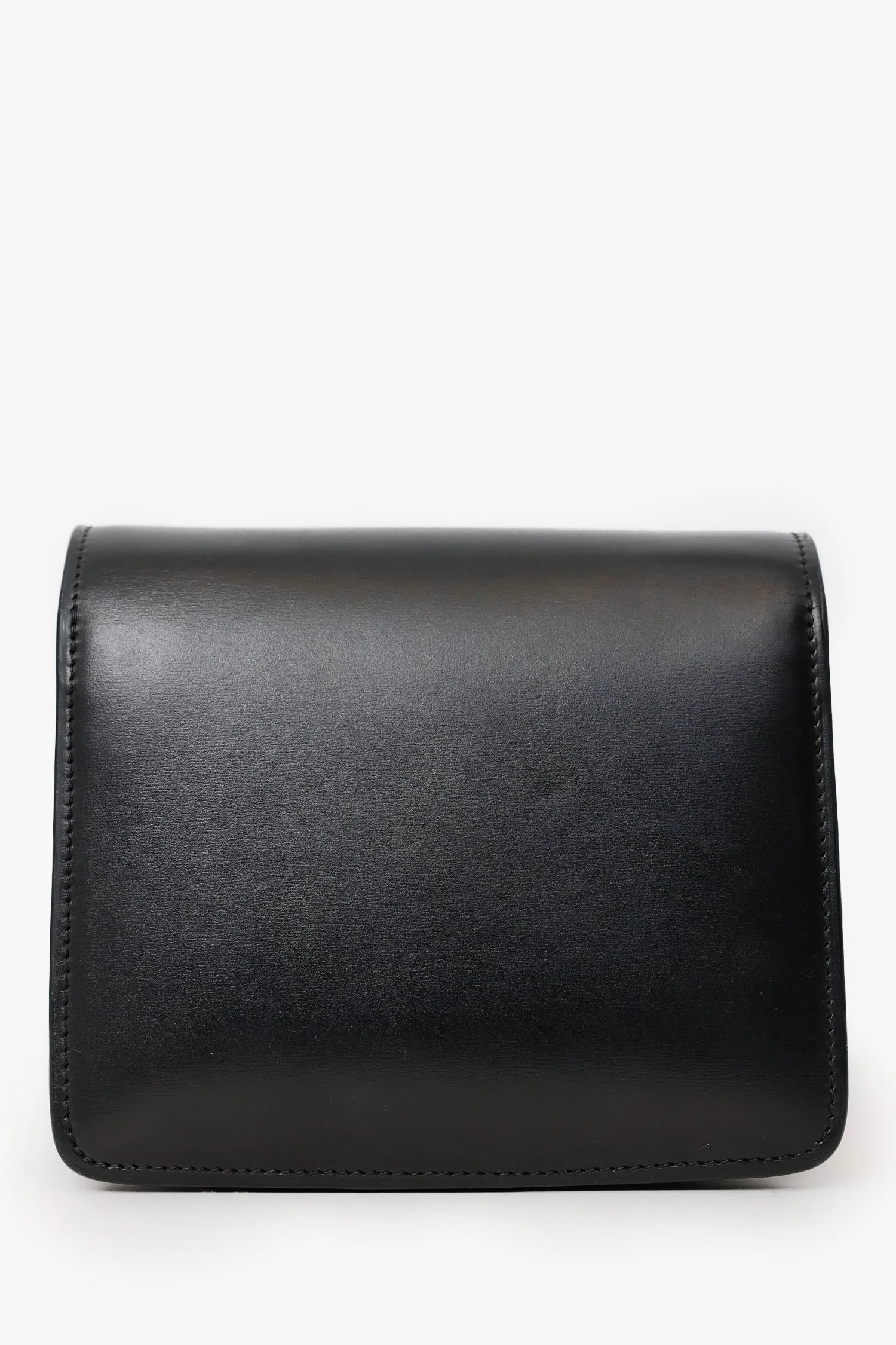 Celine Black Leather Small Crossbody Box Bag - Image 2
