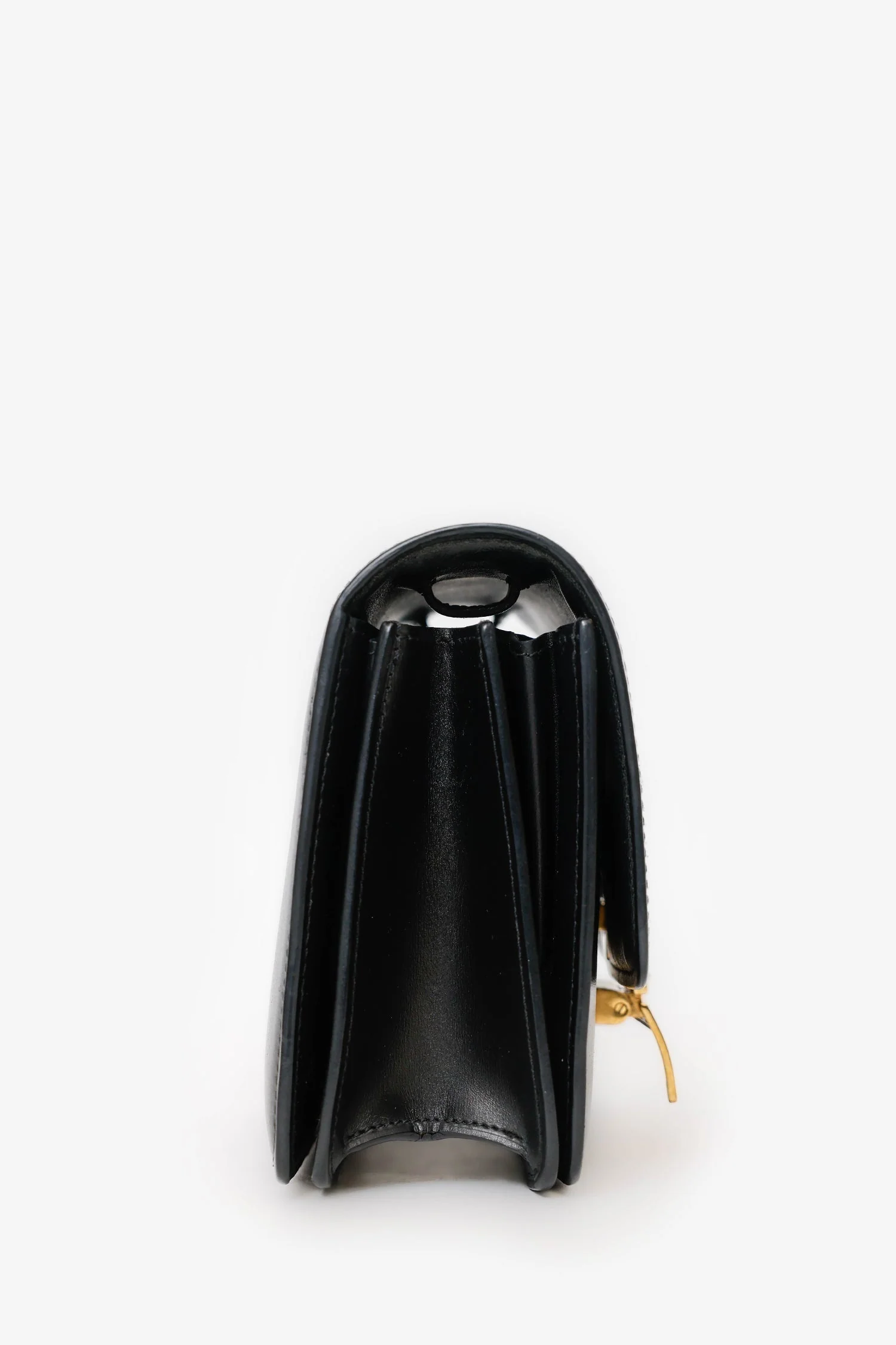 Celine Black Leather Small Crossbody Box Bag - Image 3