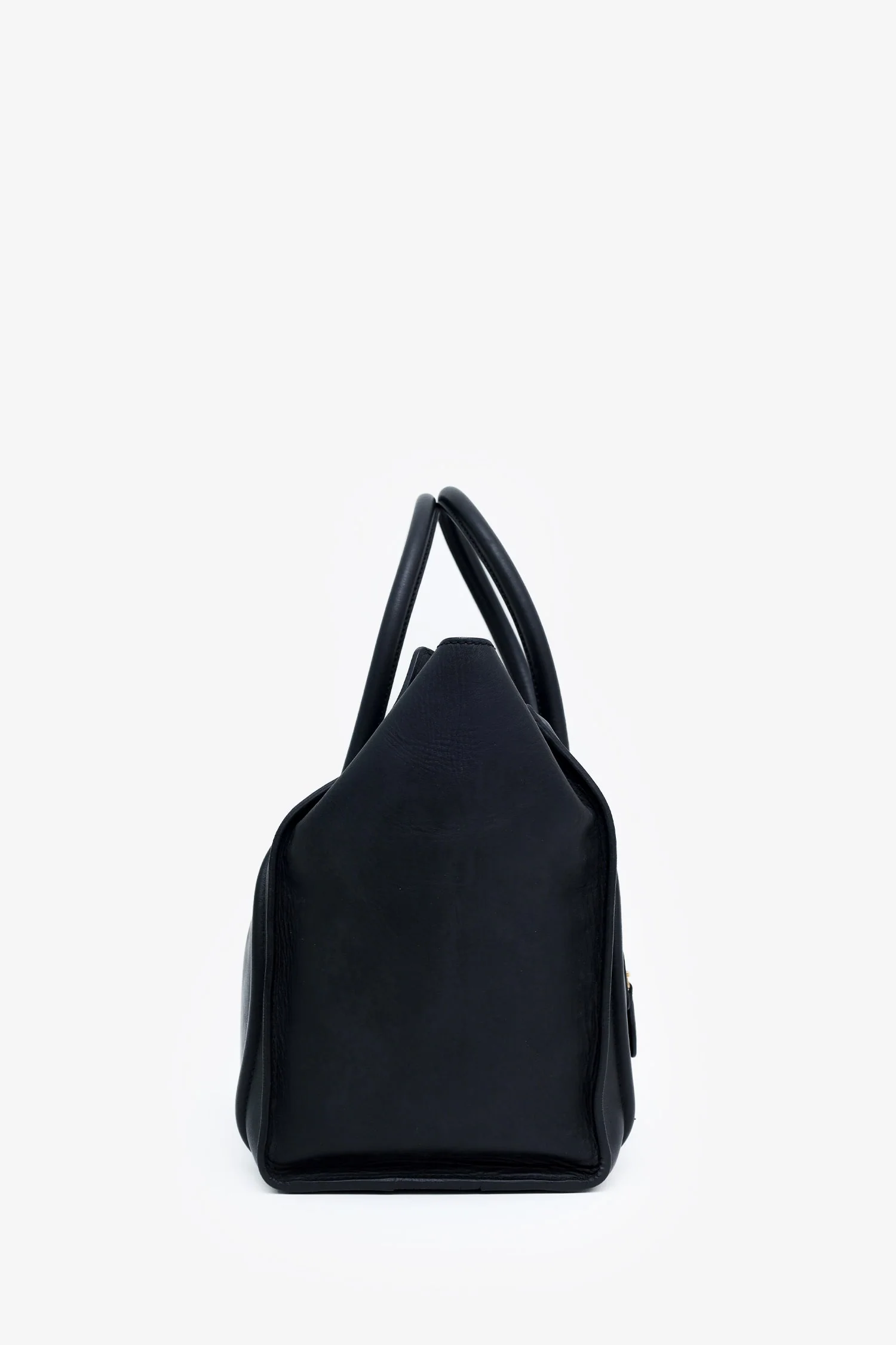 Celine Black Smooth Calfskin Micro Luggage Tote - Image 2