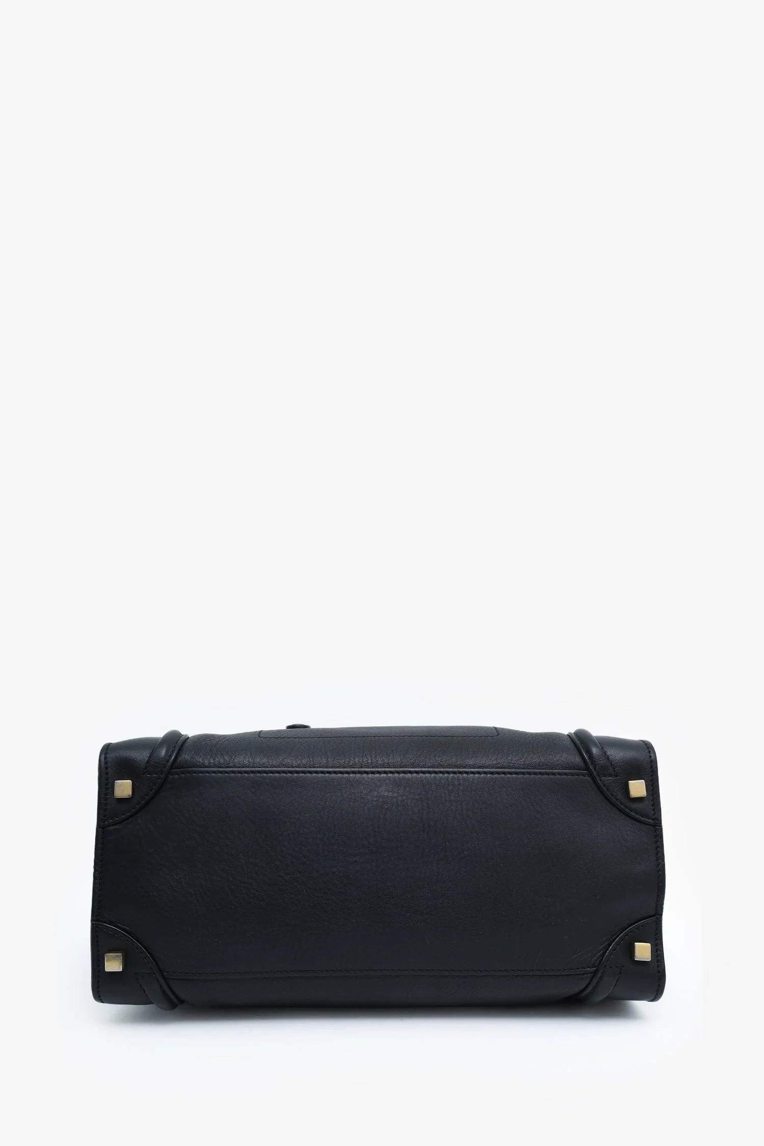 Celine Black Smooth Calfskin Mini Luggage Tote - Image 5