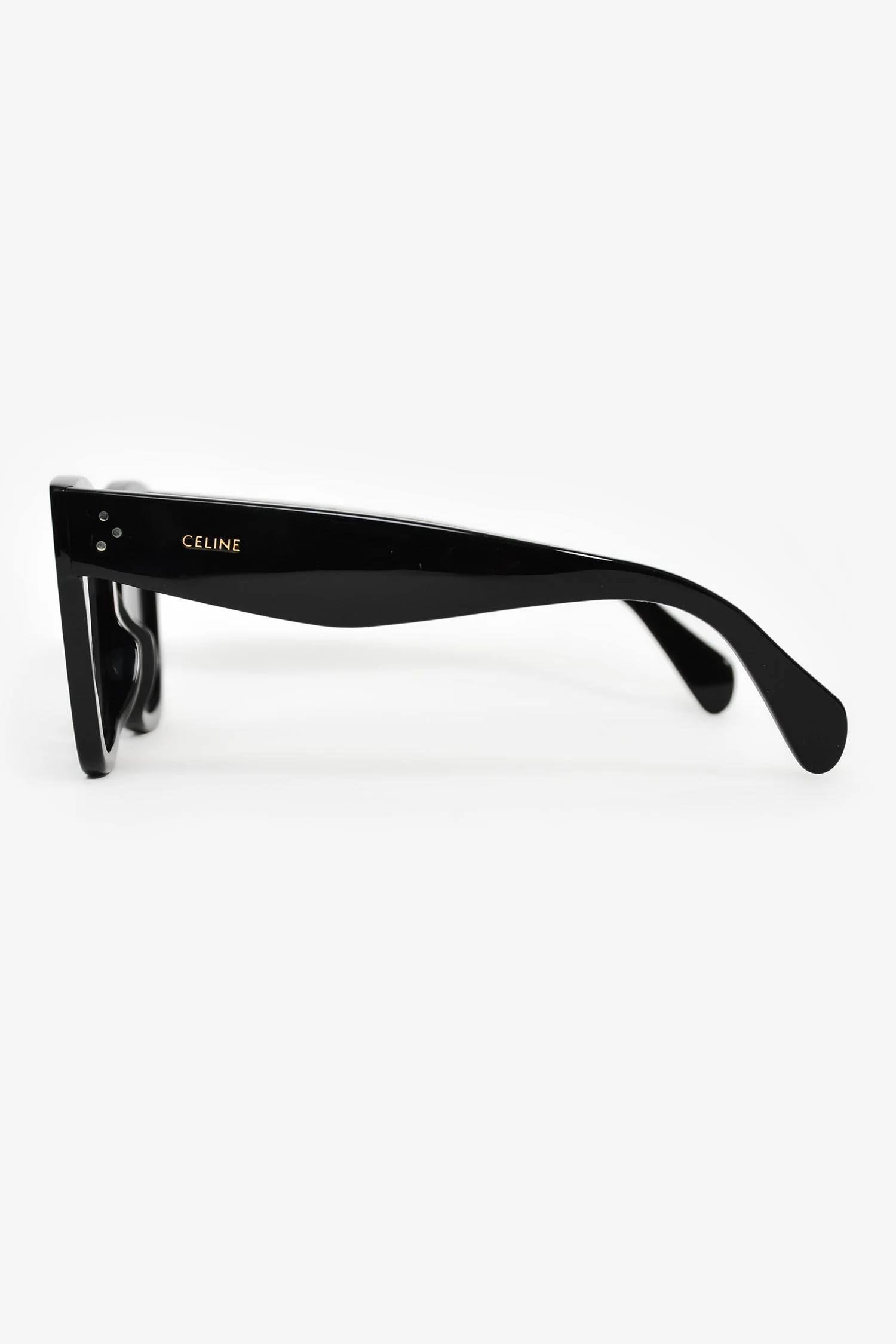 Celine Black Square Sunglasses - Image 3