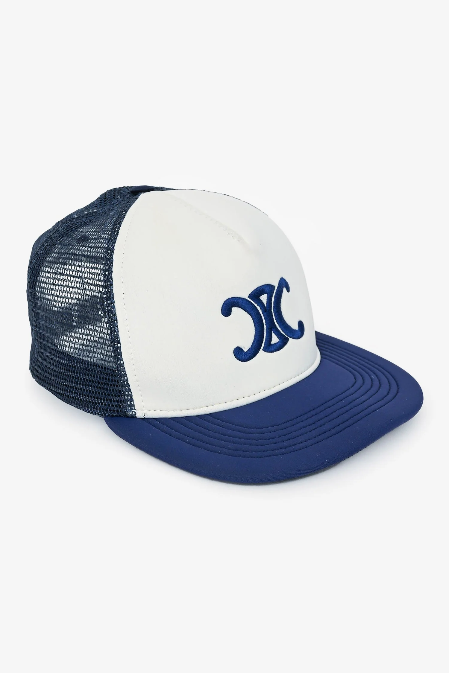 Celine Blue/White Logo Baseball Hat Size S - Image 2