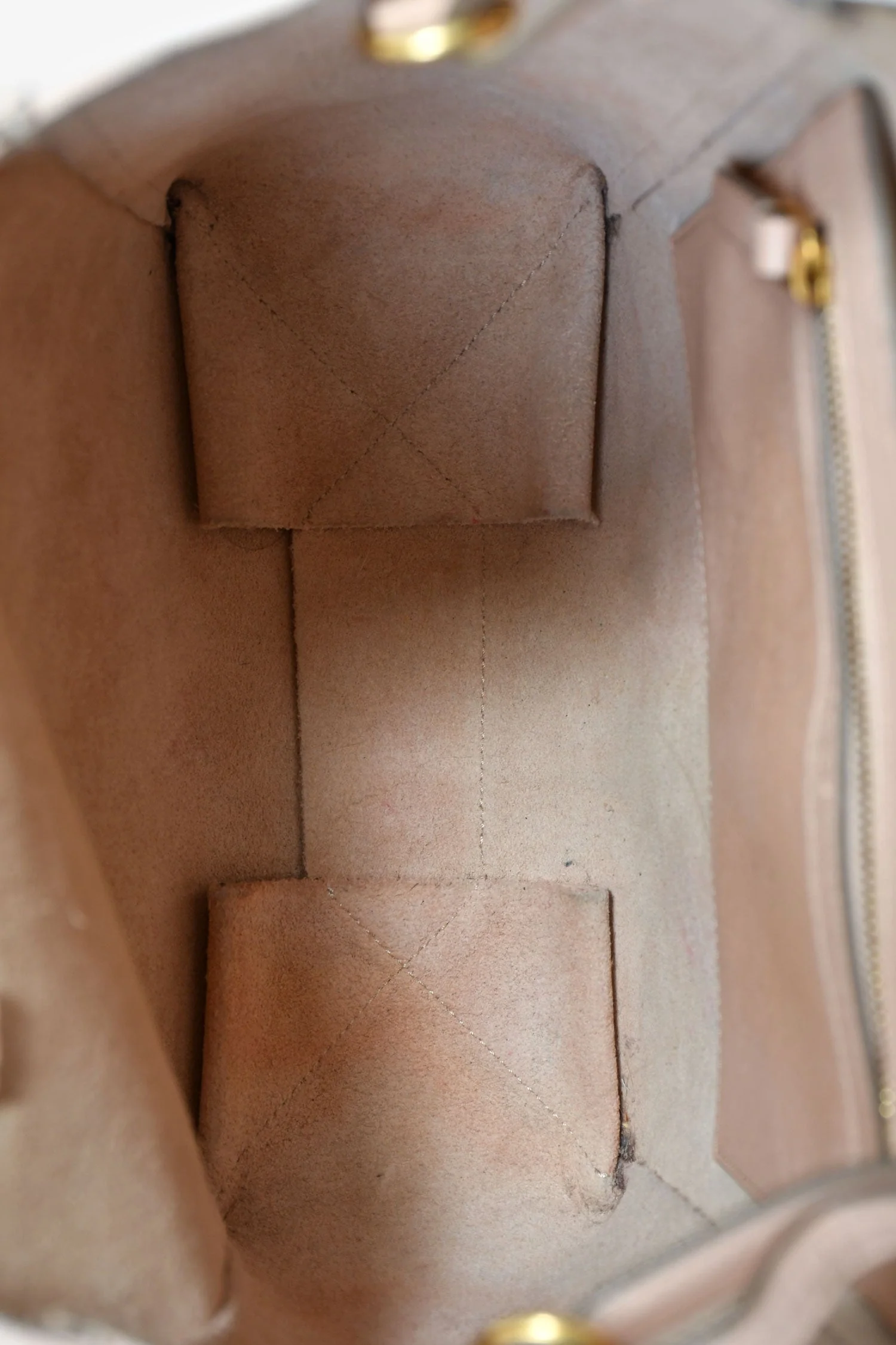 Celine Blush Leather Small Vertical Cabas Bag - Image 6