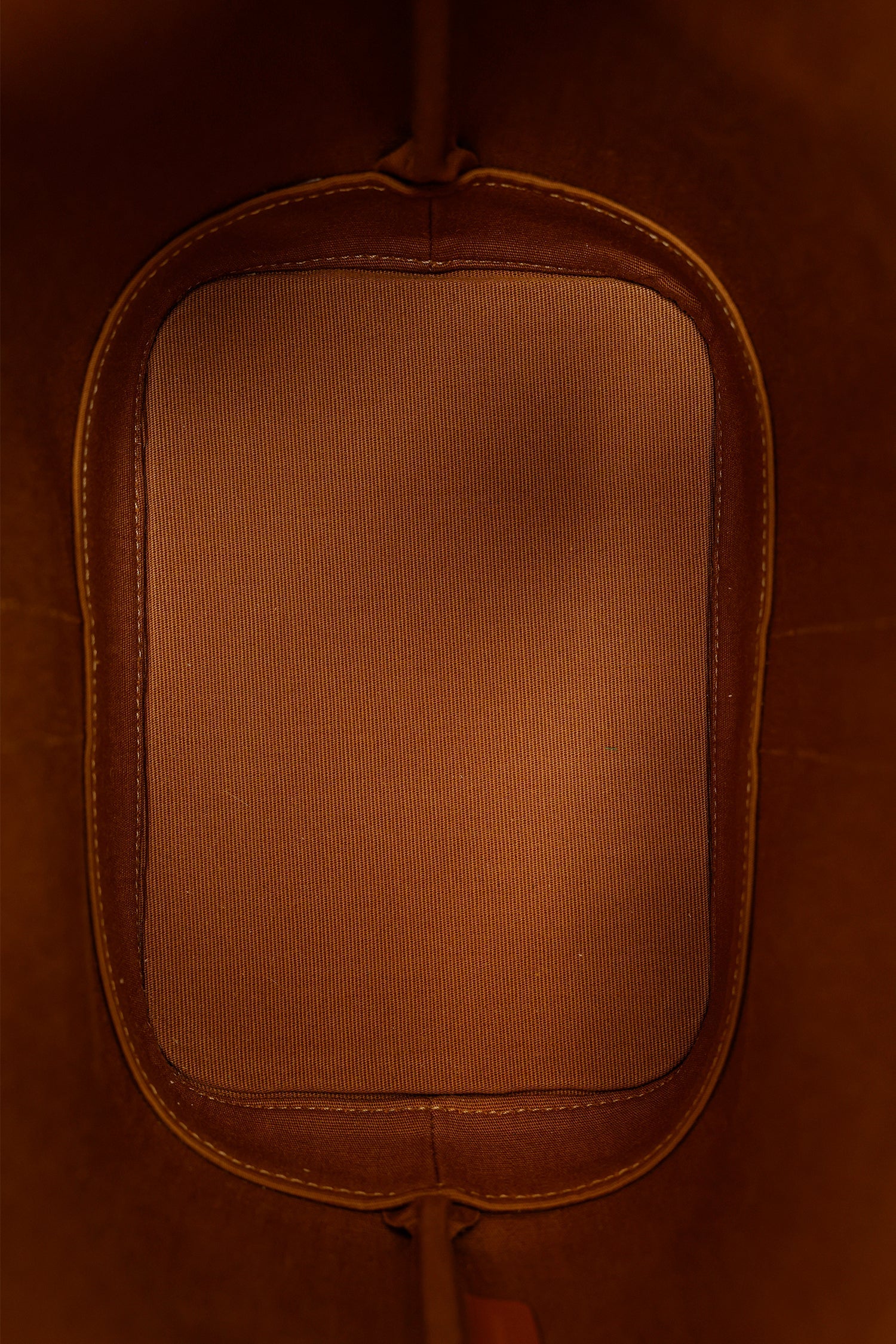 Celine Brown Triomphe Canvas Small Bucket Crossbody Bag - Image 7