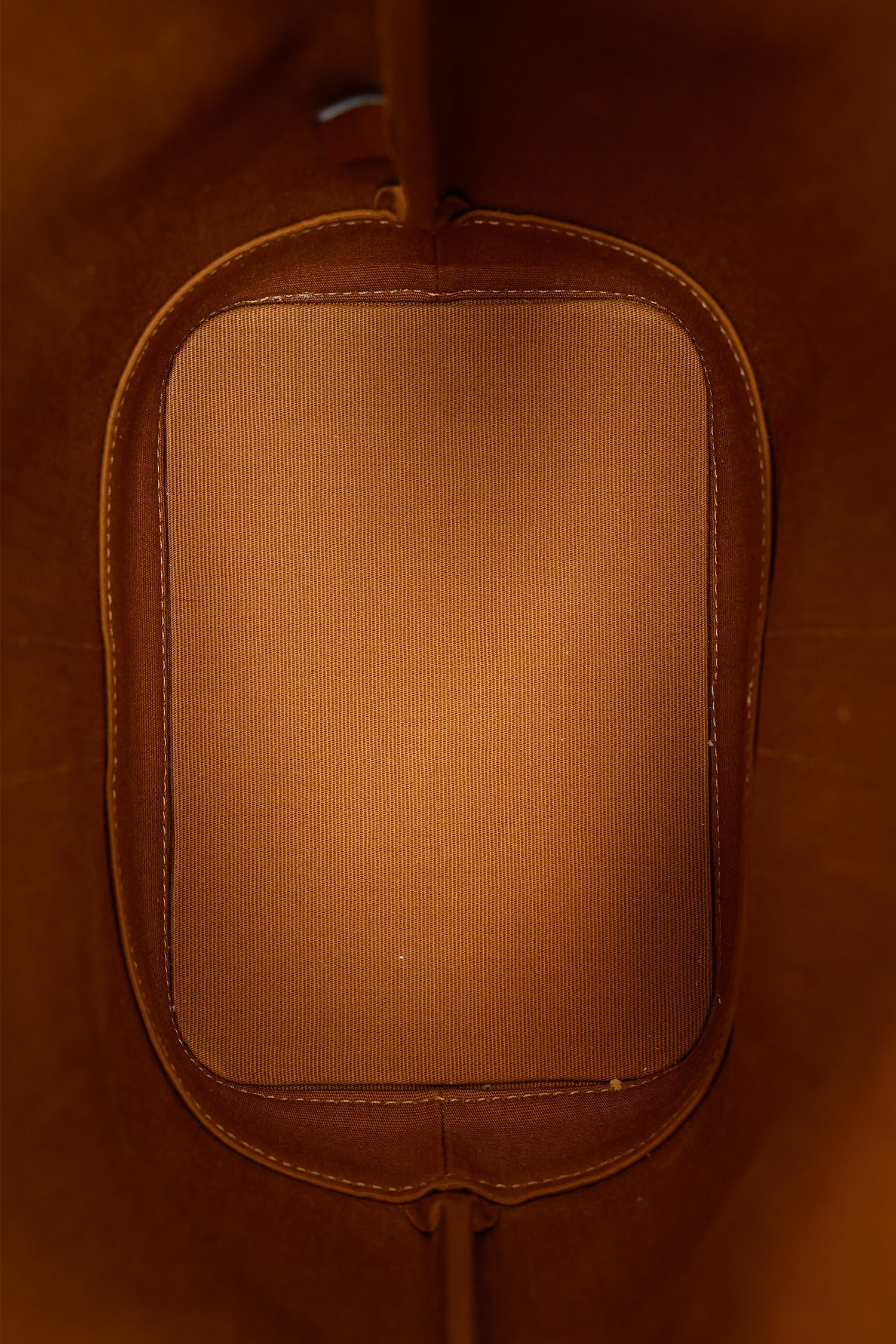 Celine Brown Triomphe Canvas Small Bucket Crossbody Bag - Image 7
