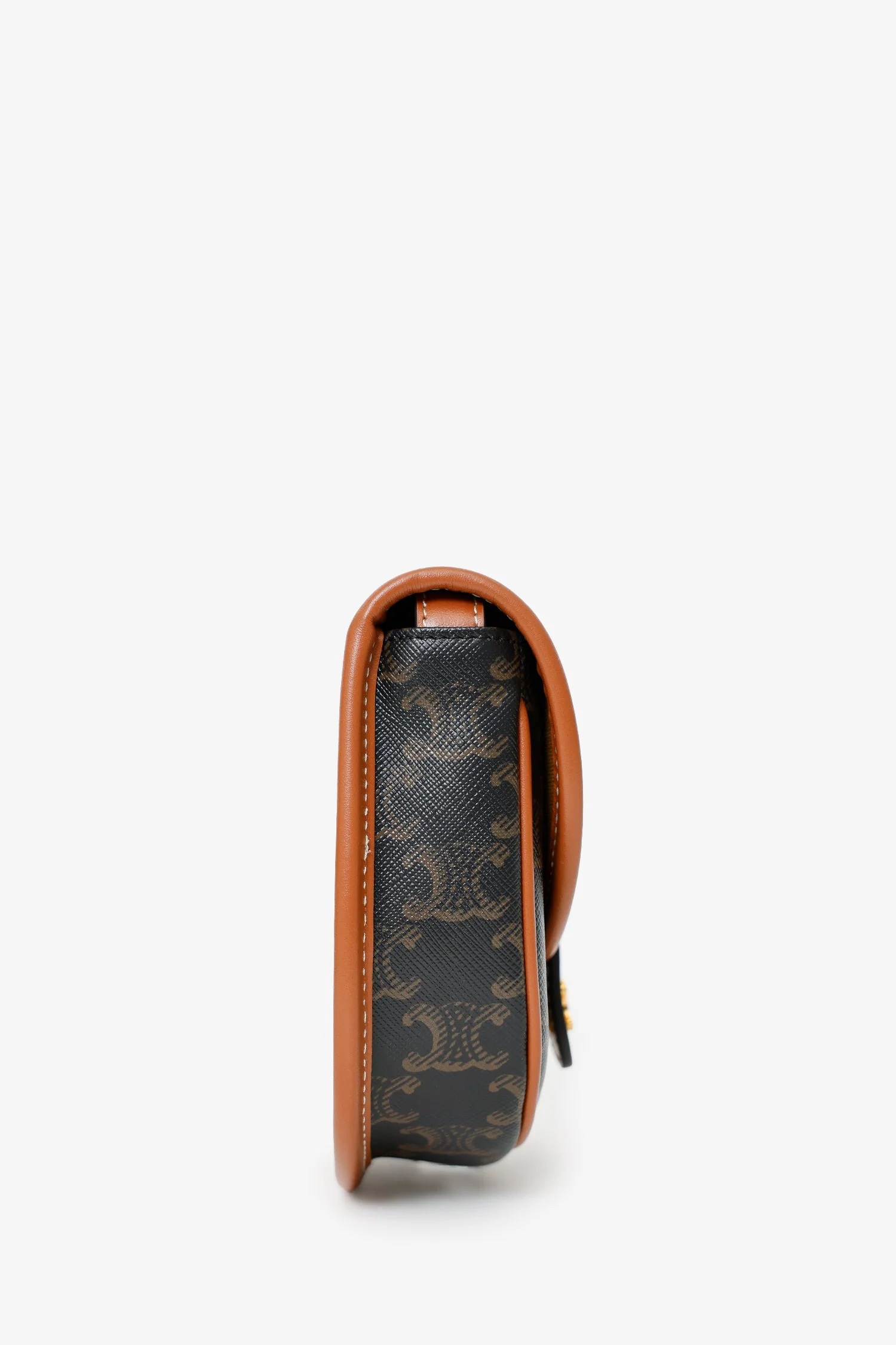 Celine Brown Triomphe Mini Besace - Image 4