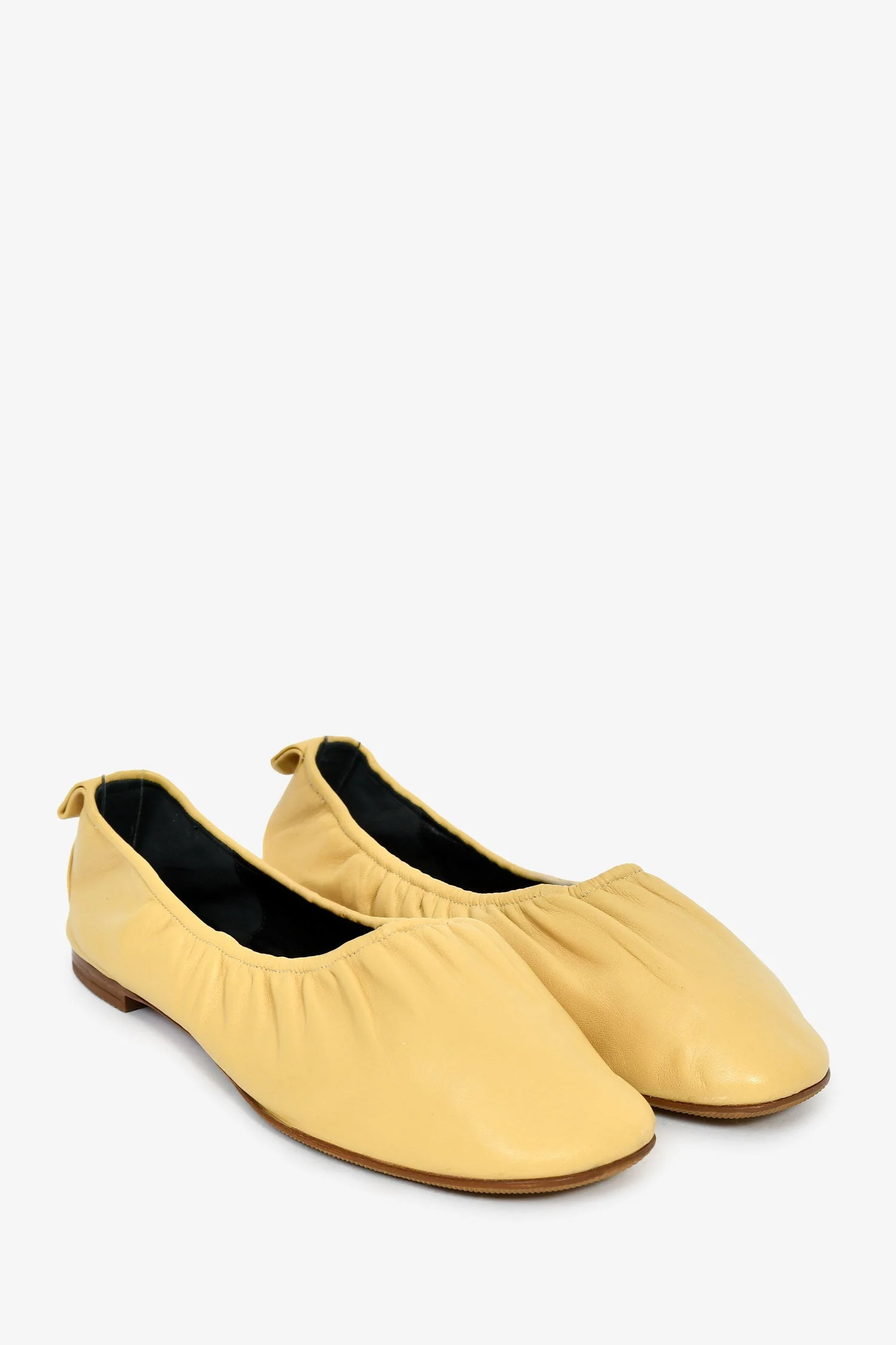 Celine by Phoebe Philo Yellow 'Ballerina' Flats Size 38 - Image 2
