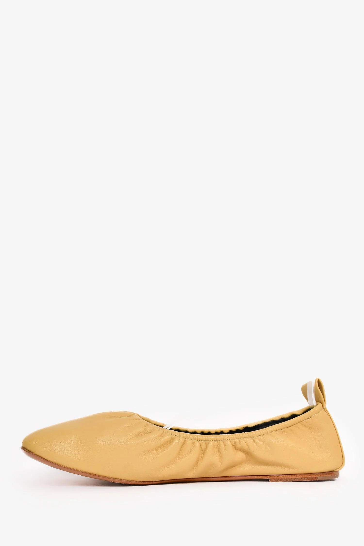 Celine by Phoebe Philo Yellow 'Ballerina' Flats Size 41 - Image 4