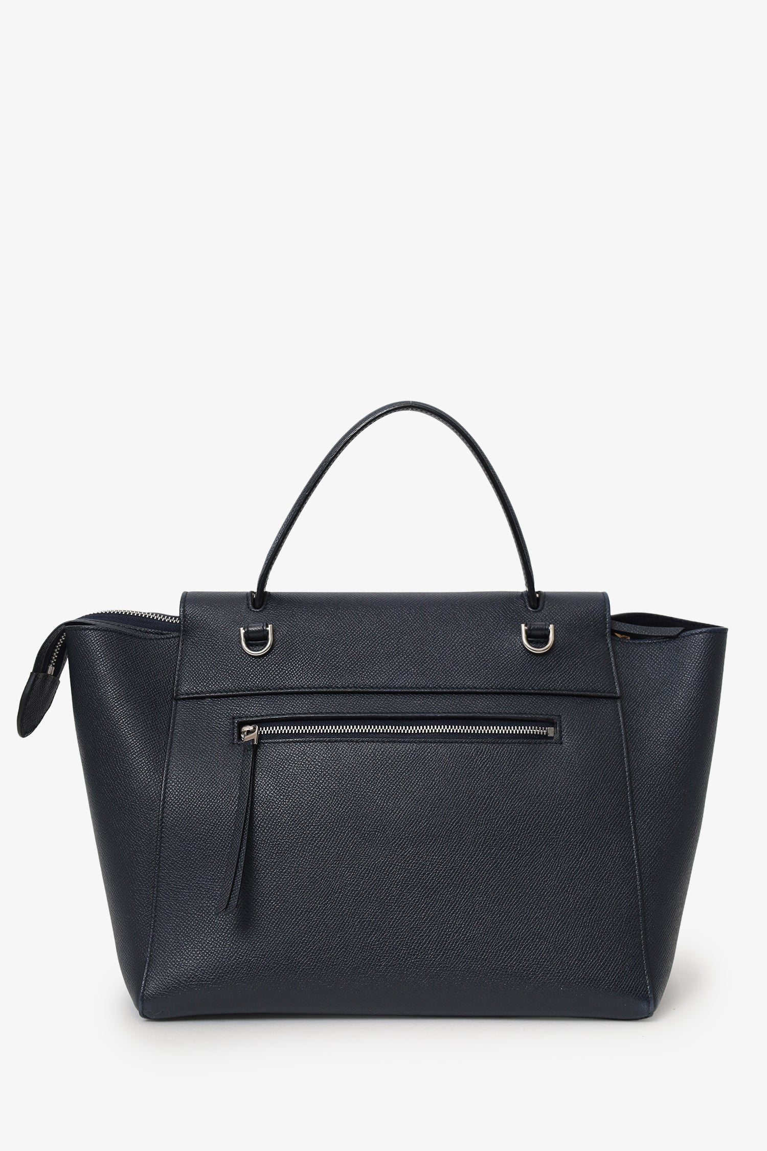 Celine Navy Leather Belt Bag With Strap - Image 2