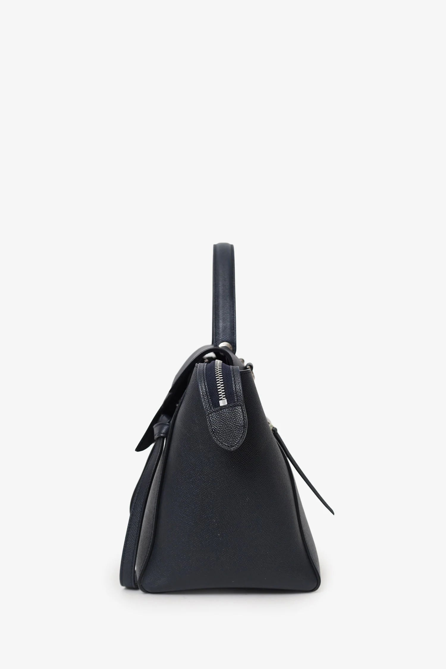 Celine Navy Leather Belt Bag With Strap - Image 4