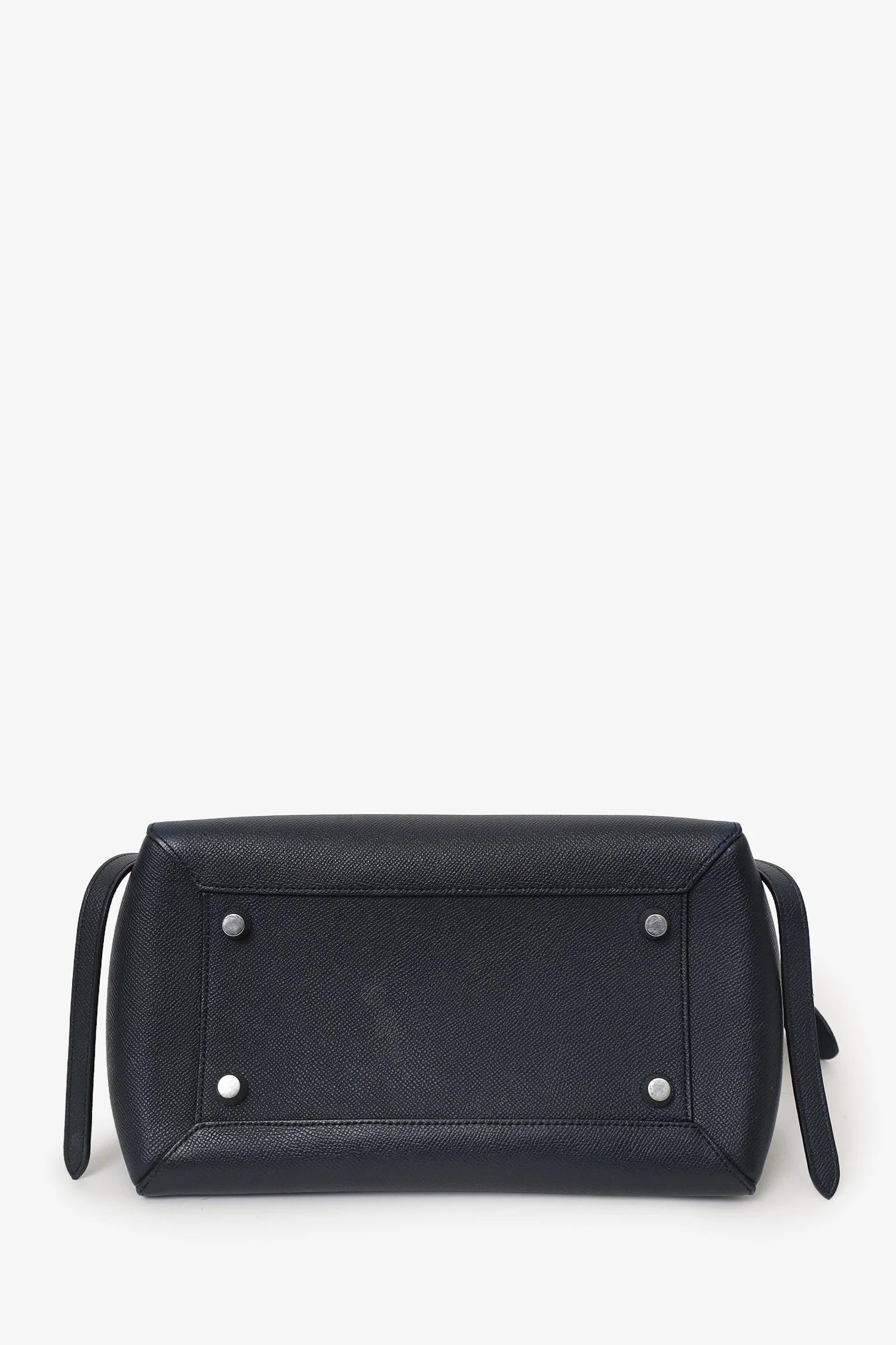 Celine Navy Leather Belt Bag With Strap - Image 5