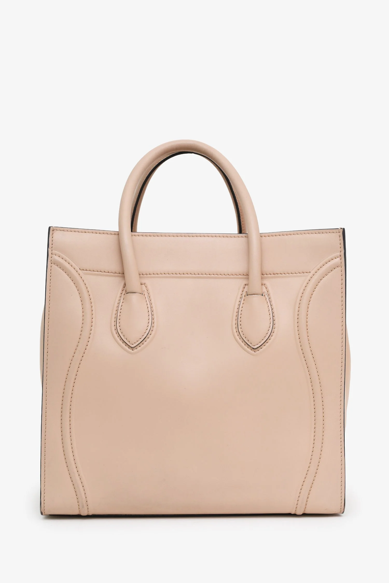 Celine Pink Leather Medium Luggage Phantom Tote - Image 2