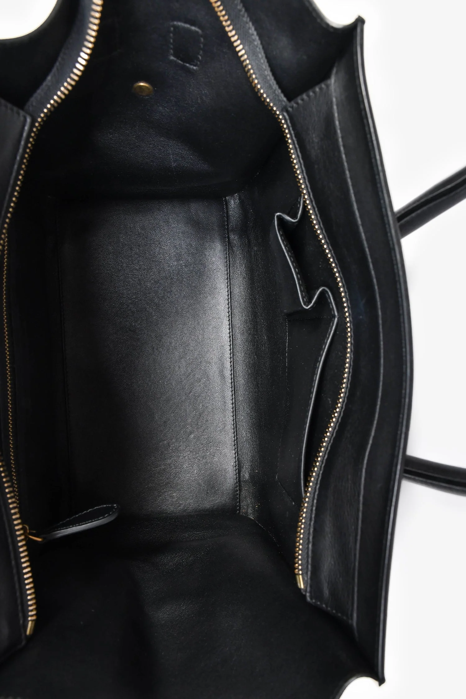 Celine Taupe Tri-Coloured Small Luggage Tote - Image 7