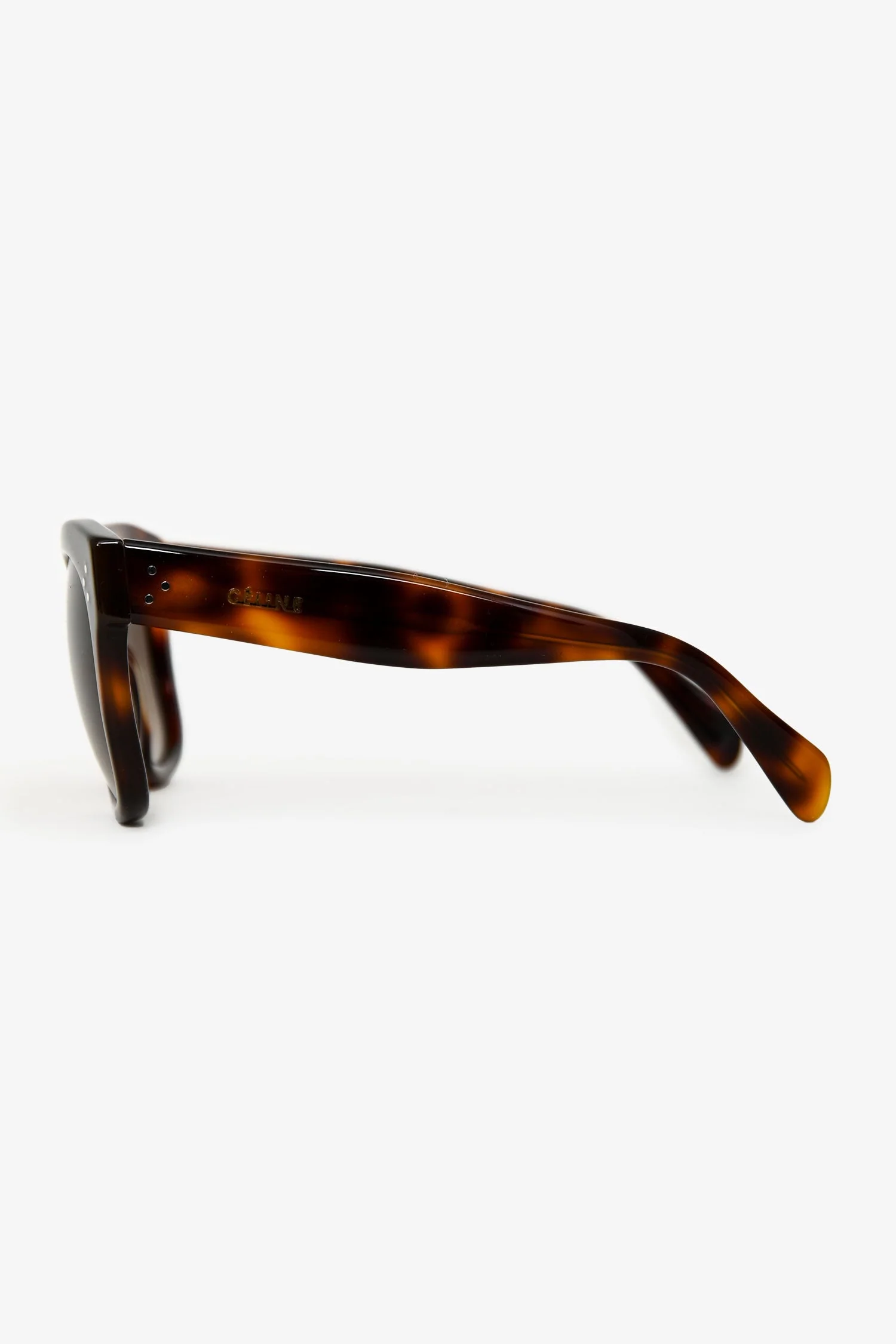 Celine Tortoiseshell Oversized Sunglasses - Image 3