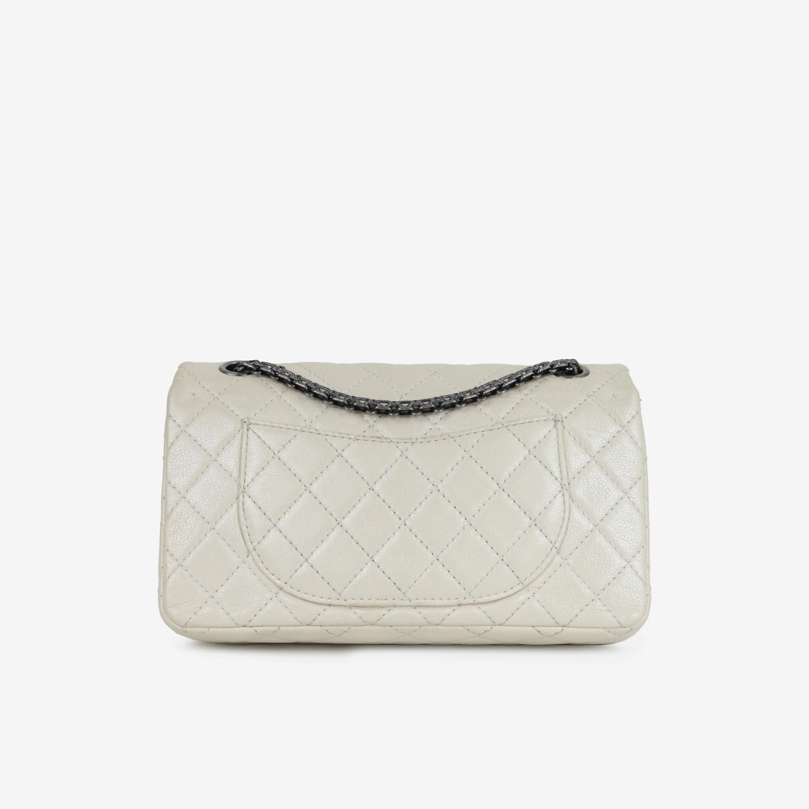 Chanel 2.55 Re-issue 225 Lucky Charms - Ivory Calfskin | Rhodium Hardware - Image 3