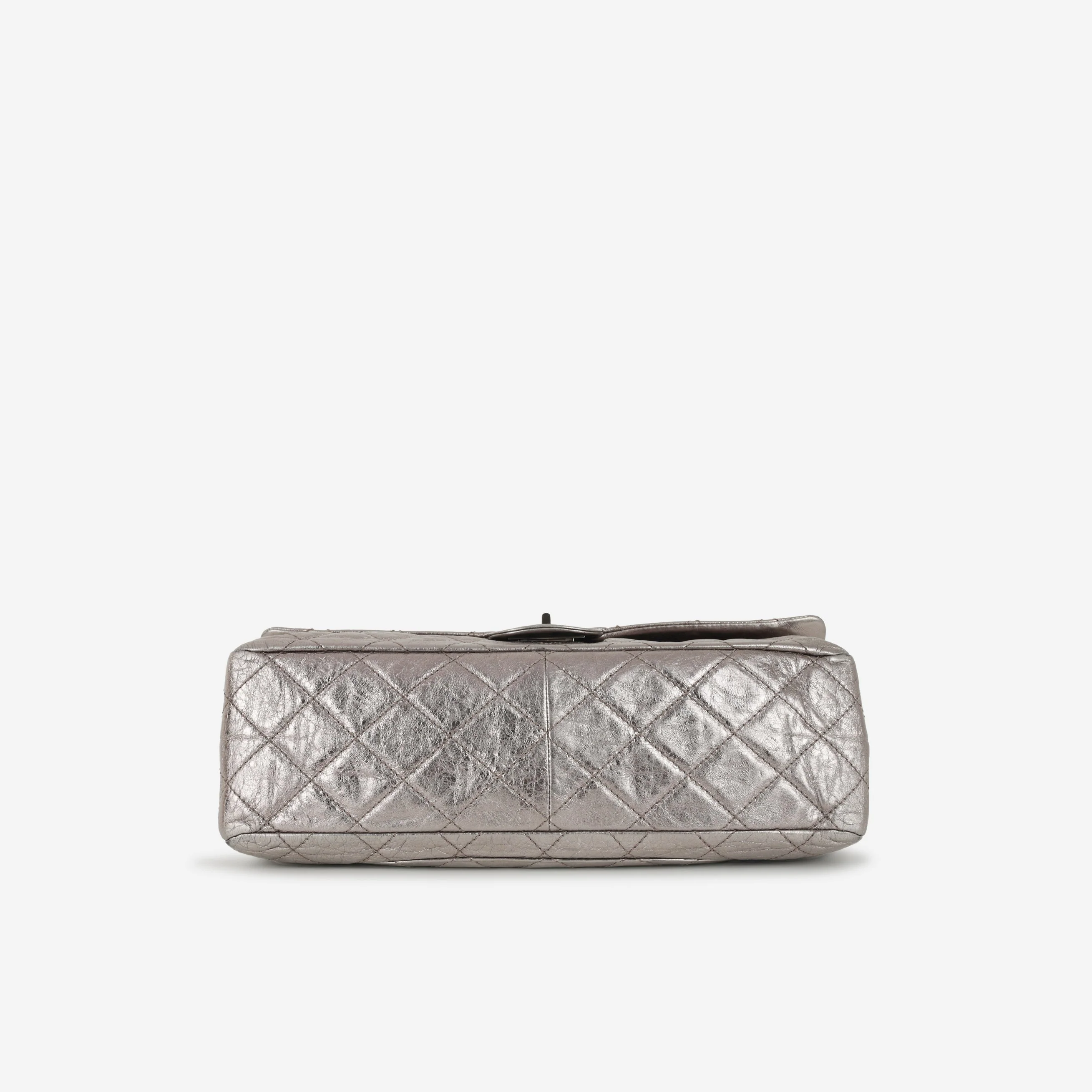 Chanel 2.55 Reissue 227 Flap - Metallic Bronze Calfskin | Silver Hardware - Image 4