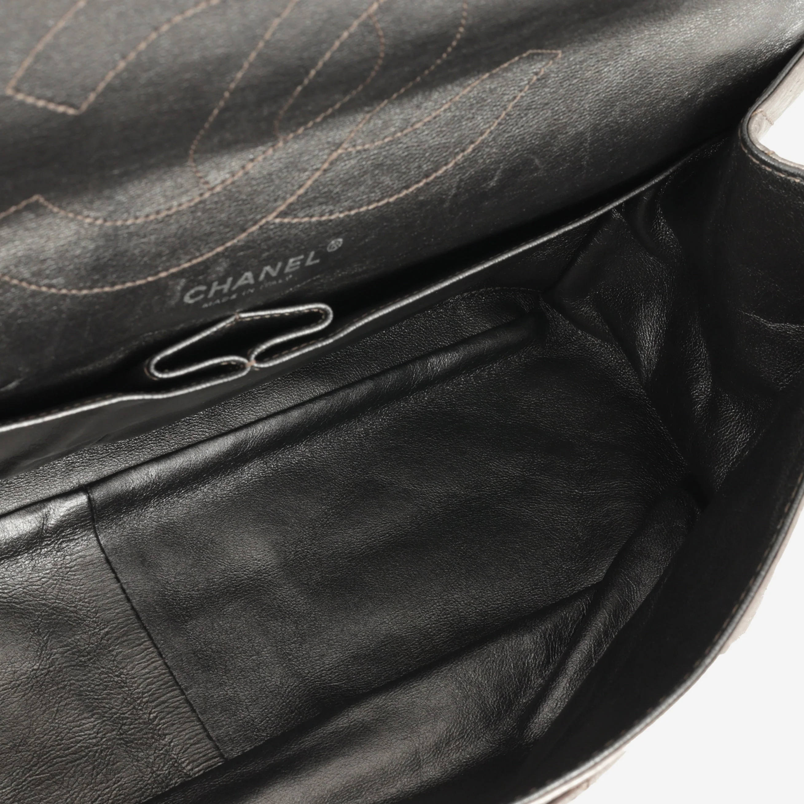 Chanel 2.55 Reissue 227 Flap - Metallic Bronze Calfskin | Silver Hardware - Image 5