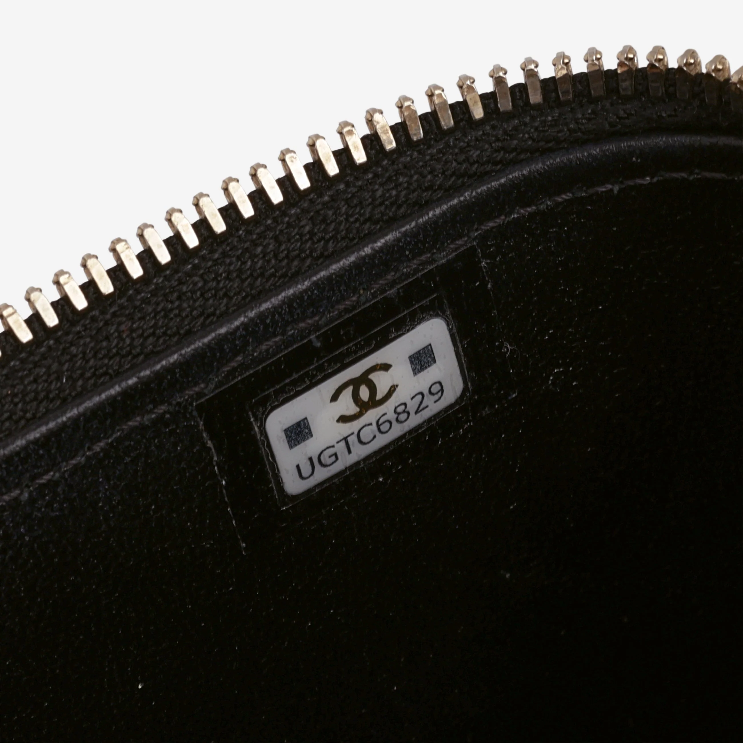 Chanel 23C Mini Vanity on Chain - Black Lambskin | Champagne Gold Hardware - Image 8