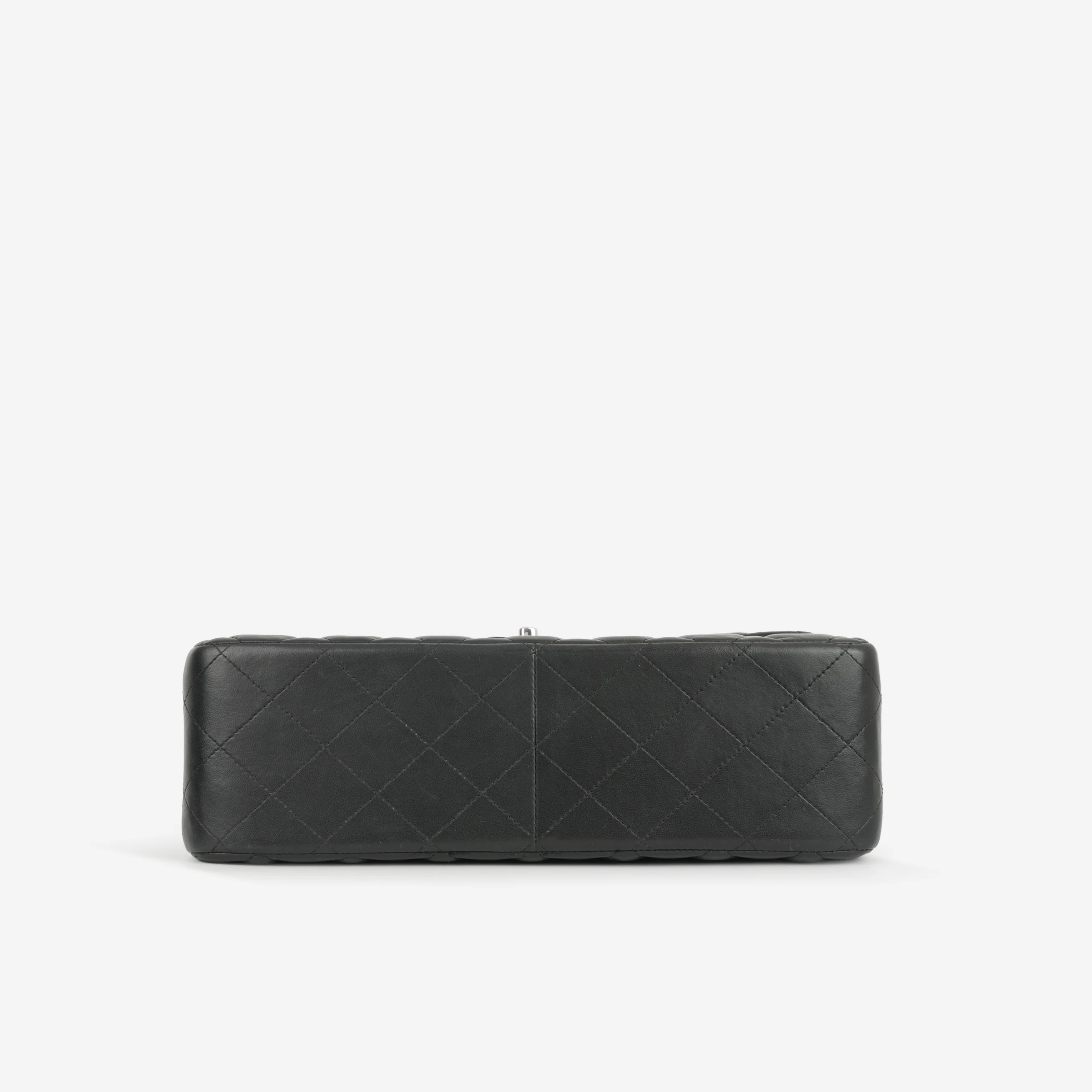 Chanel Classic Flap Bag - Jumbo Classic Flap | Silver Hardware - Image 3