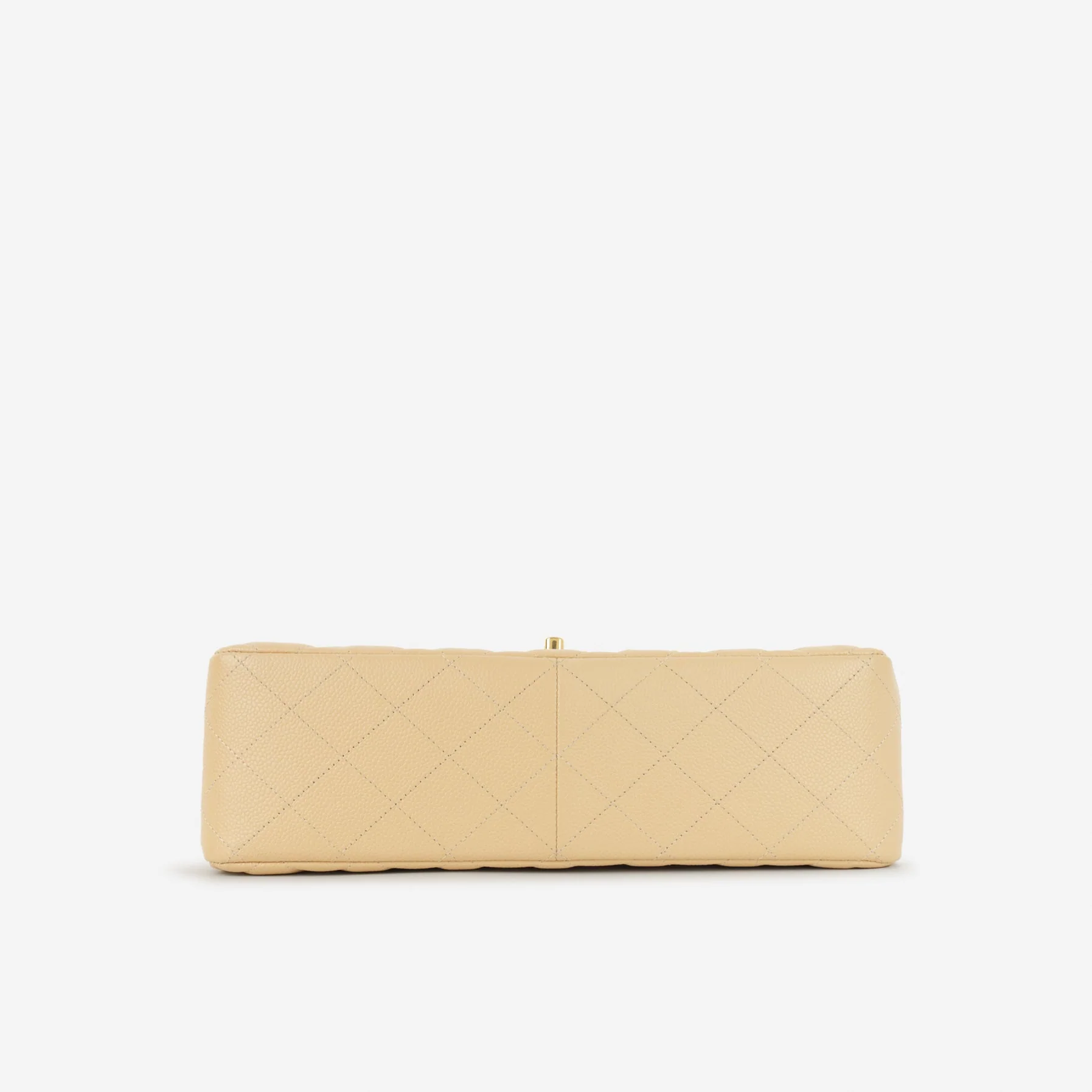 Chanel Classic Jumbo Double Flap - Beige Caviar | Gold Hardware - Image 4