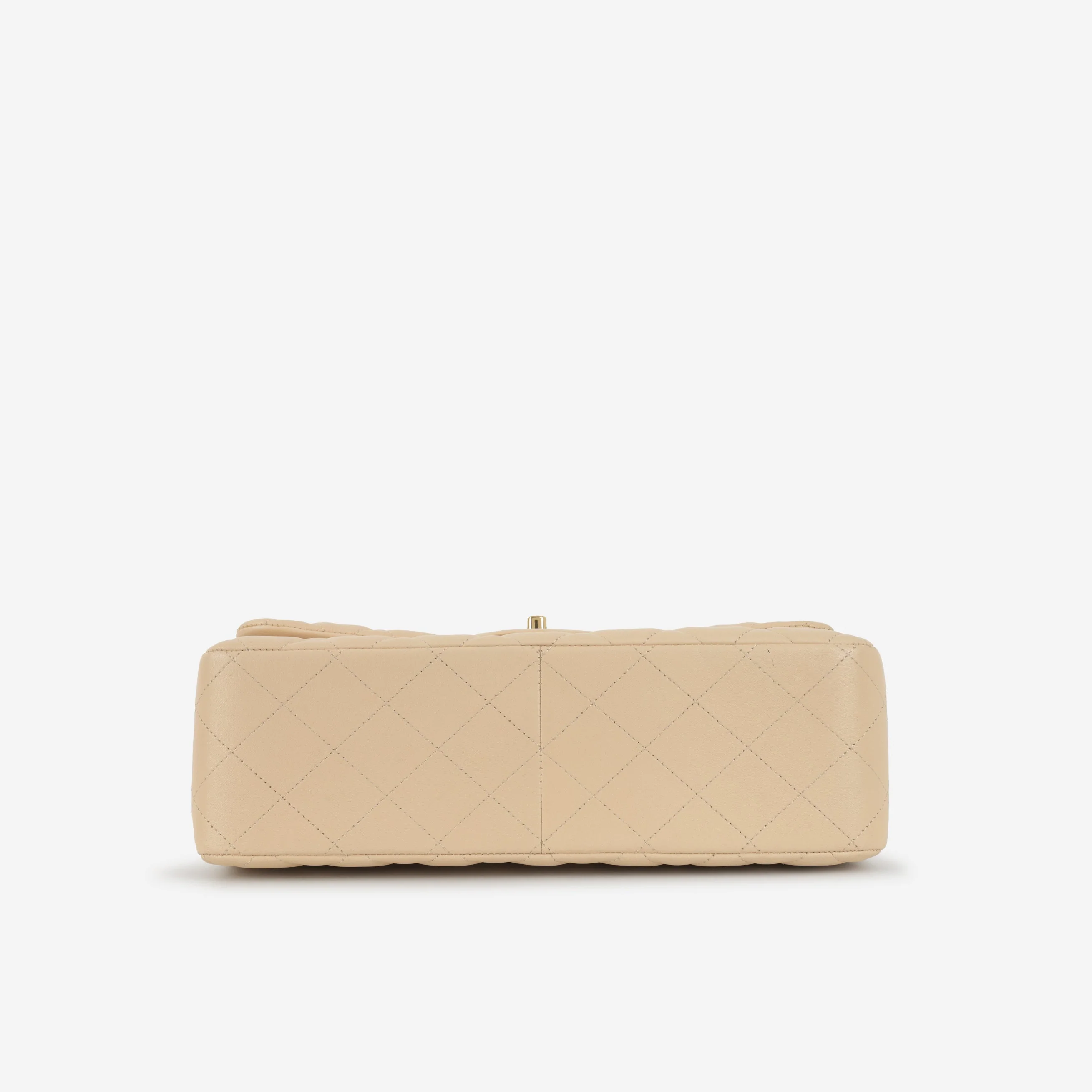 Chanel Classic Jumbo Double Flap - Beige Lambskin | Gold Hardware - Image 4