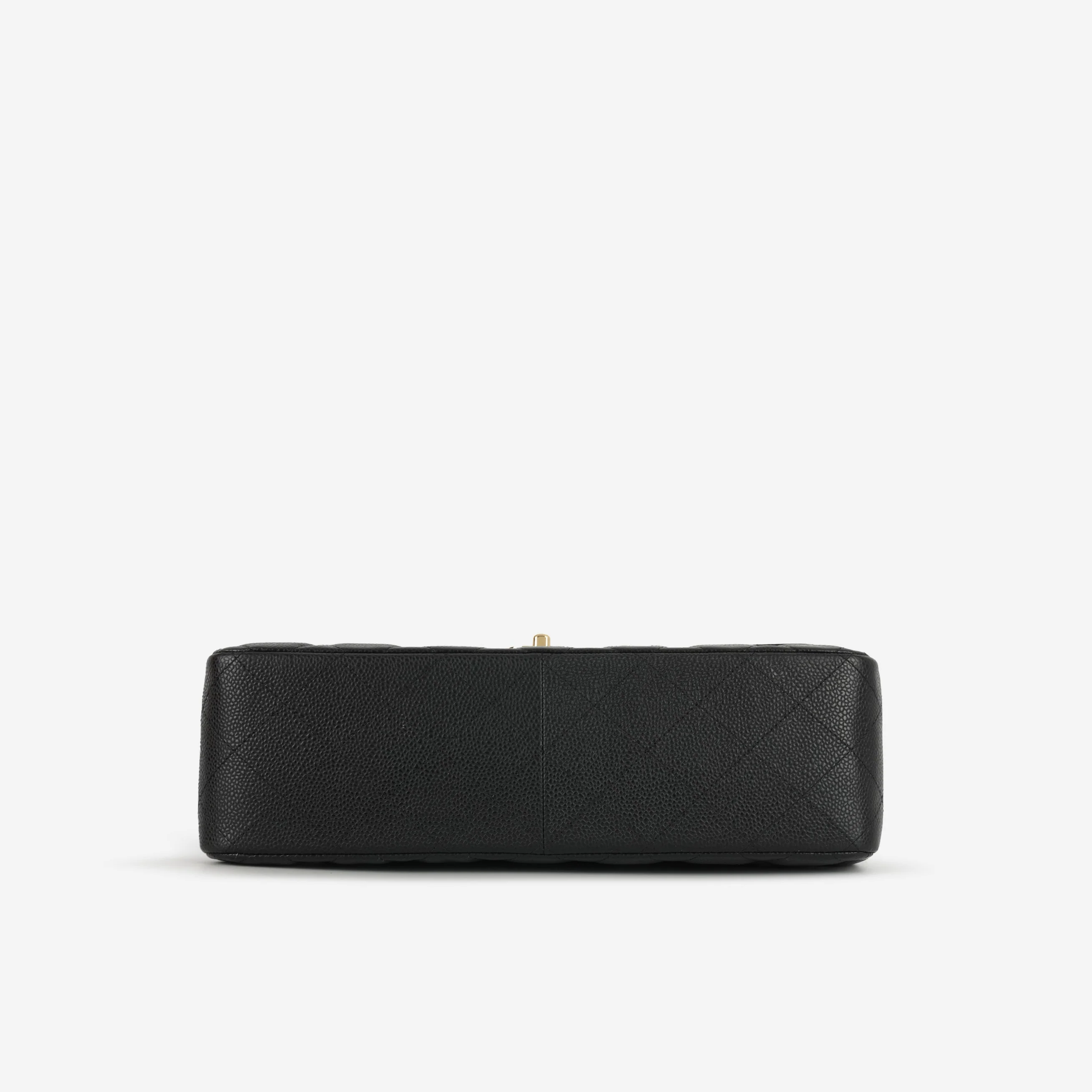 Chanel Classic Jumbo Double Flap - Black Caviar | Gold Hardware - Image 4