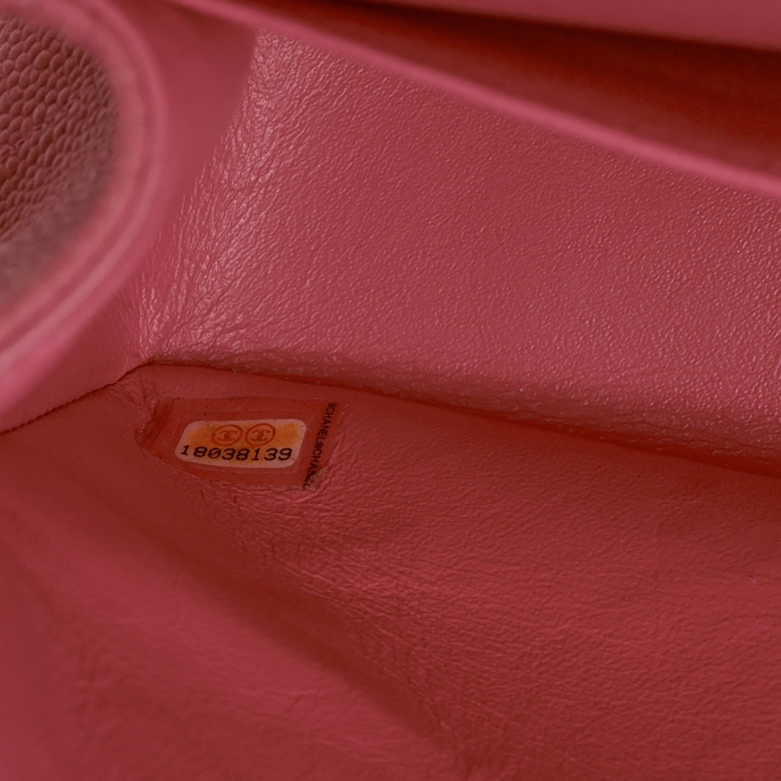 Chanel Classic Jumbo Double Flap - Pink Matte Caviar | Silver Hardware - Image 12