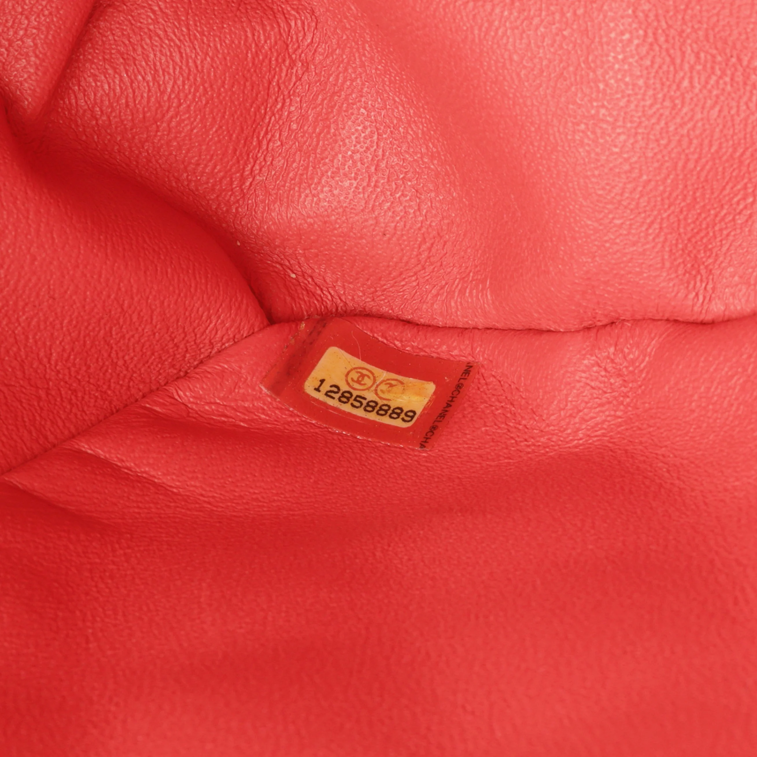 Chanel Classic Jumbo Double Flap - Red Lambskin | Silver Hardware - Image 10