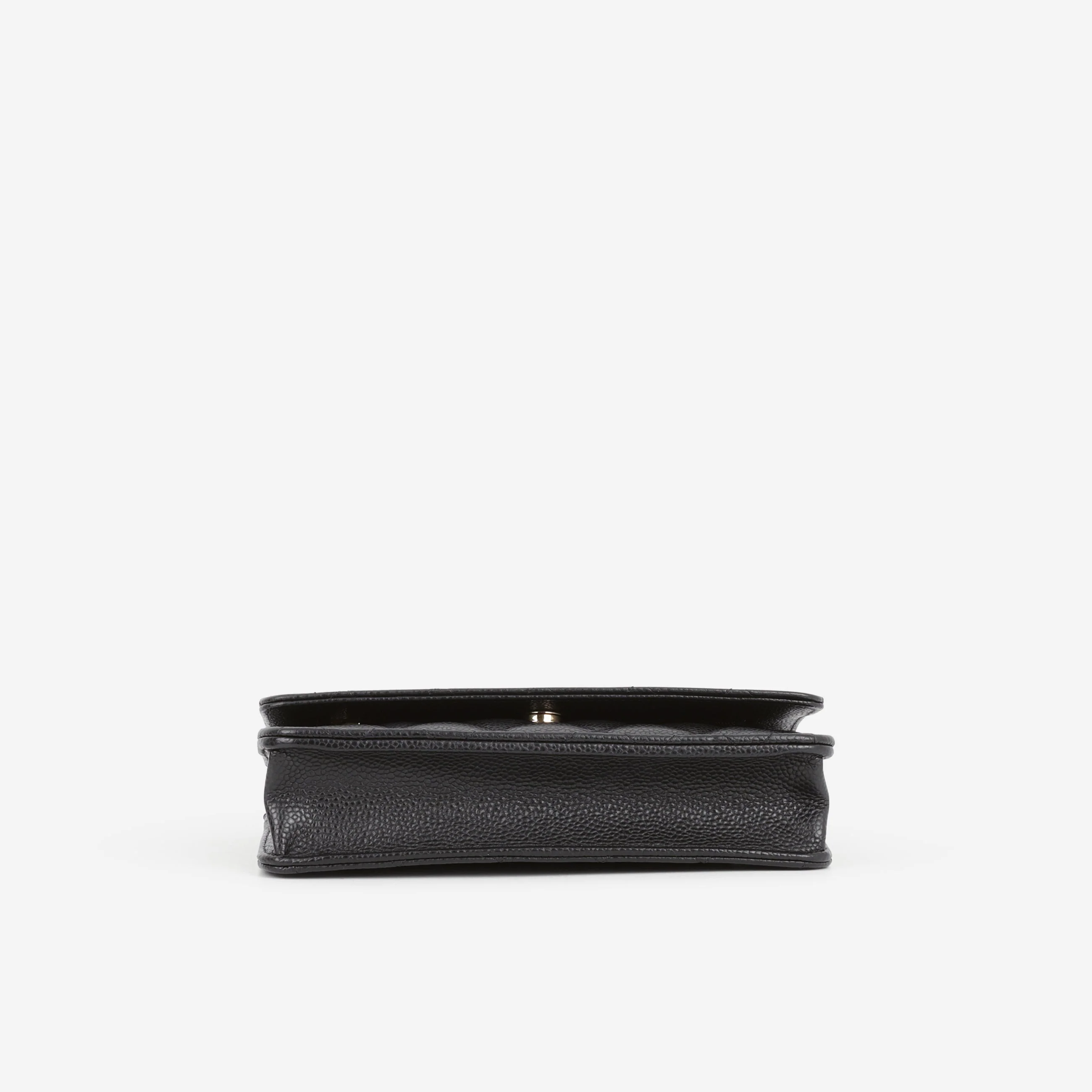 Chanel Classic Wallet on Chain - Black Caviar | Gold Hardware - Image 3