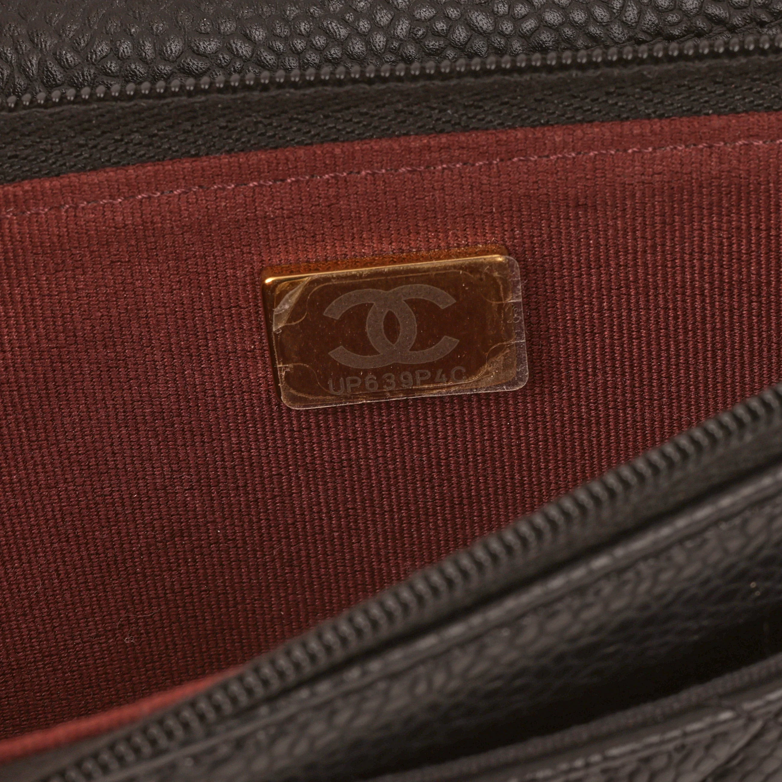 Chanel Classic Wallet on Chain - Black Caviar | Gold Hardware - Image 6