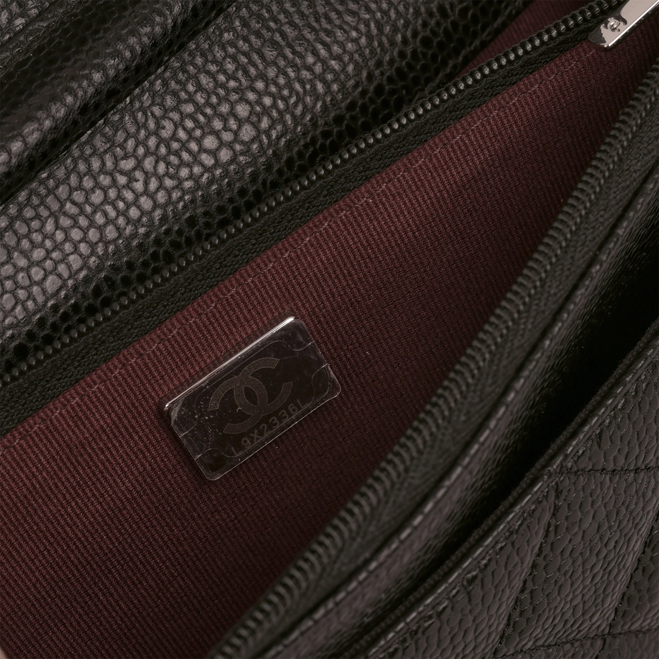 Chanel Classic Wallet on Chain - Black Caviar | Silver Hardware - Image 6