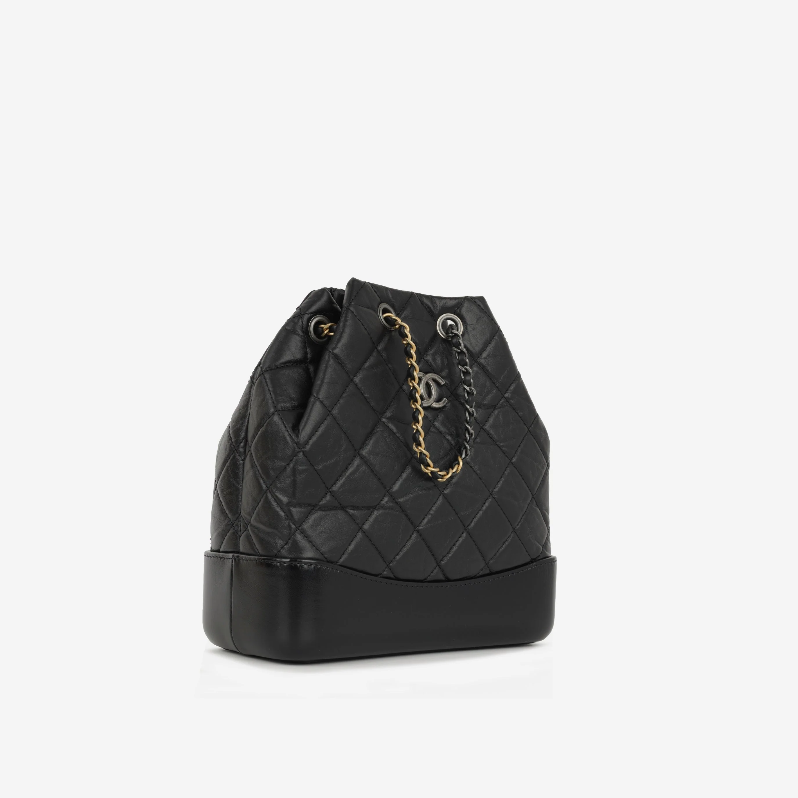 Chanel Gabrielle Backpack - Black Aged Calfskin | Mixed Hardware - Image 2