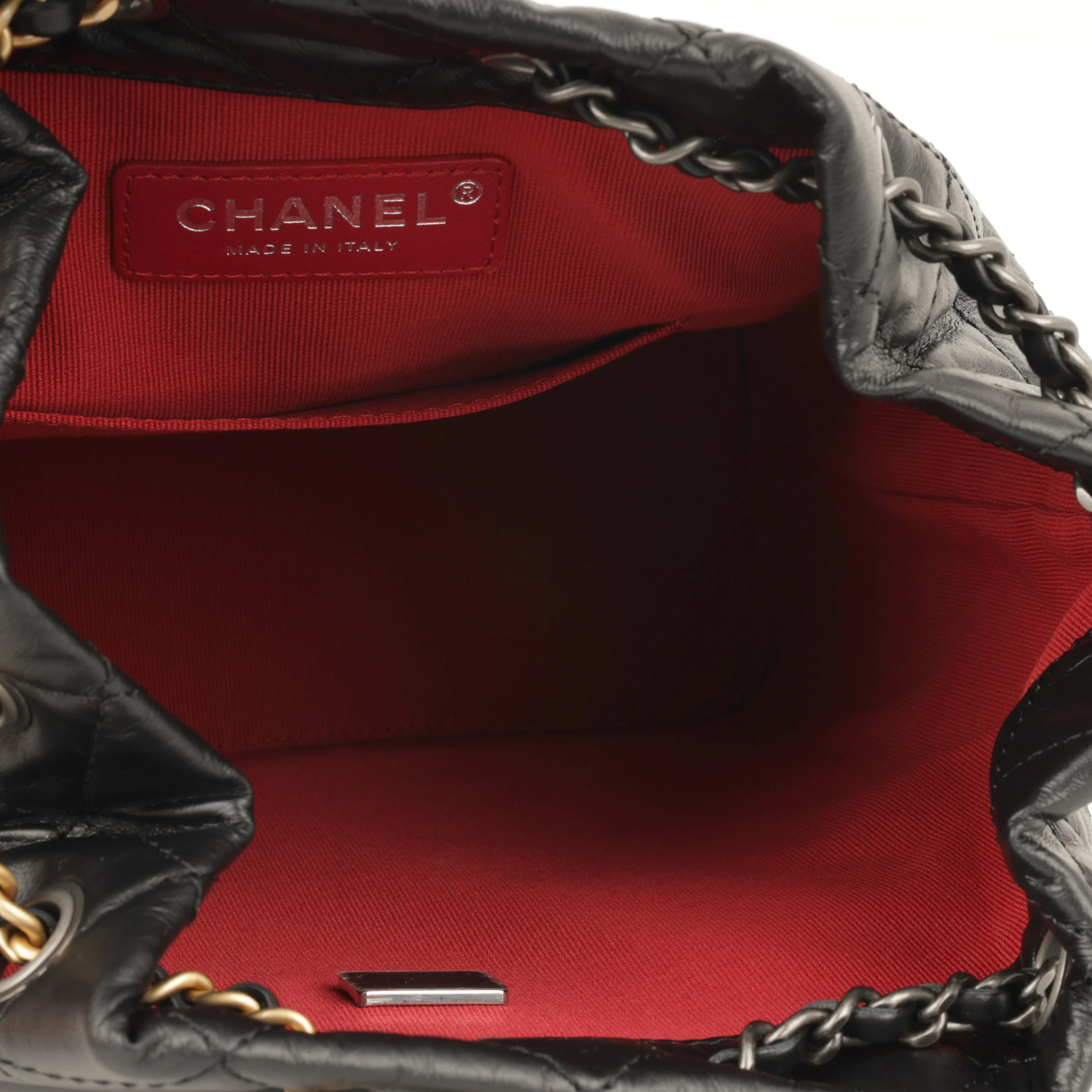 Chanel Gabrielle Backpack - Black Aged Calfskin | Mixed Hardware - Image 5