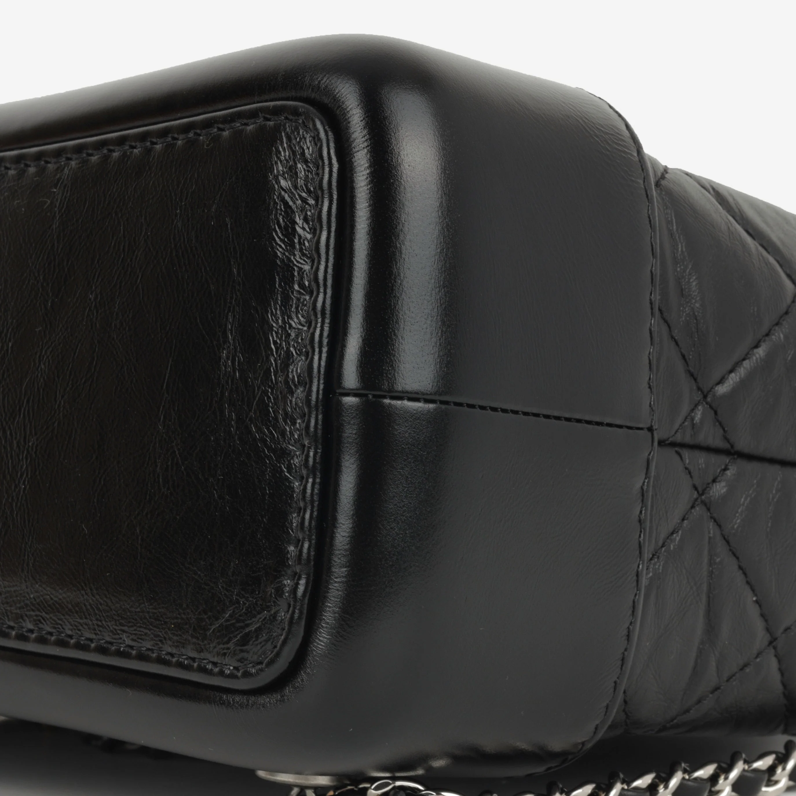 Chanel Gabrielle Backpack - Black Aged Calfskin | Mixed Hardware - Image 8