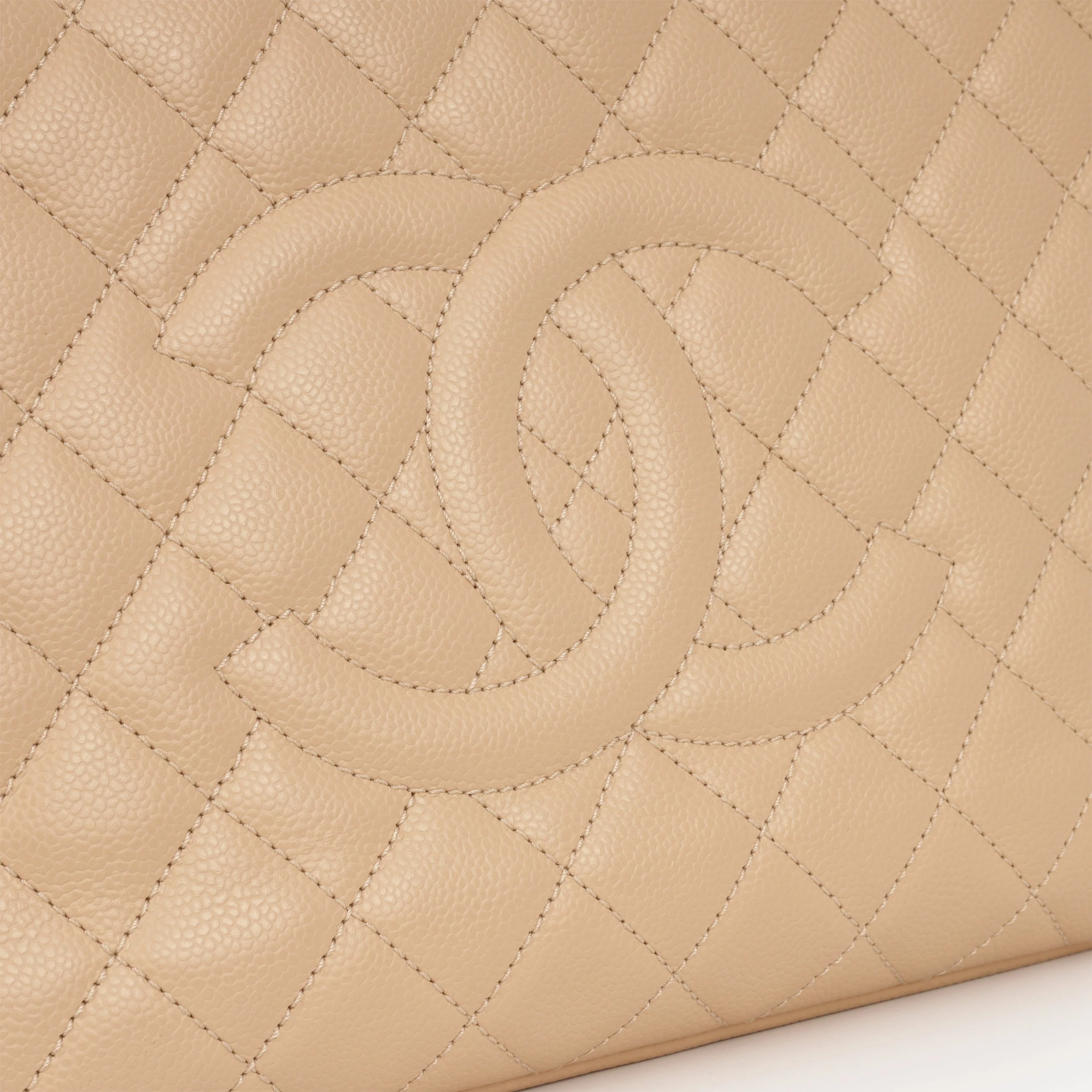 Chanel GST - Beige Caviar | Gold Hardware - Image 13