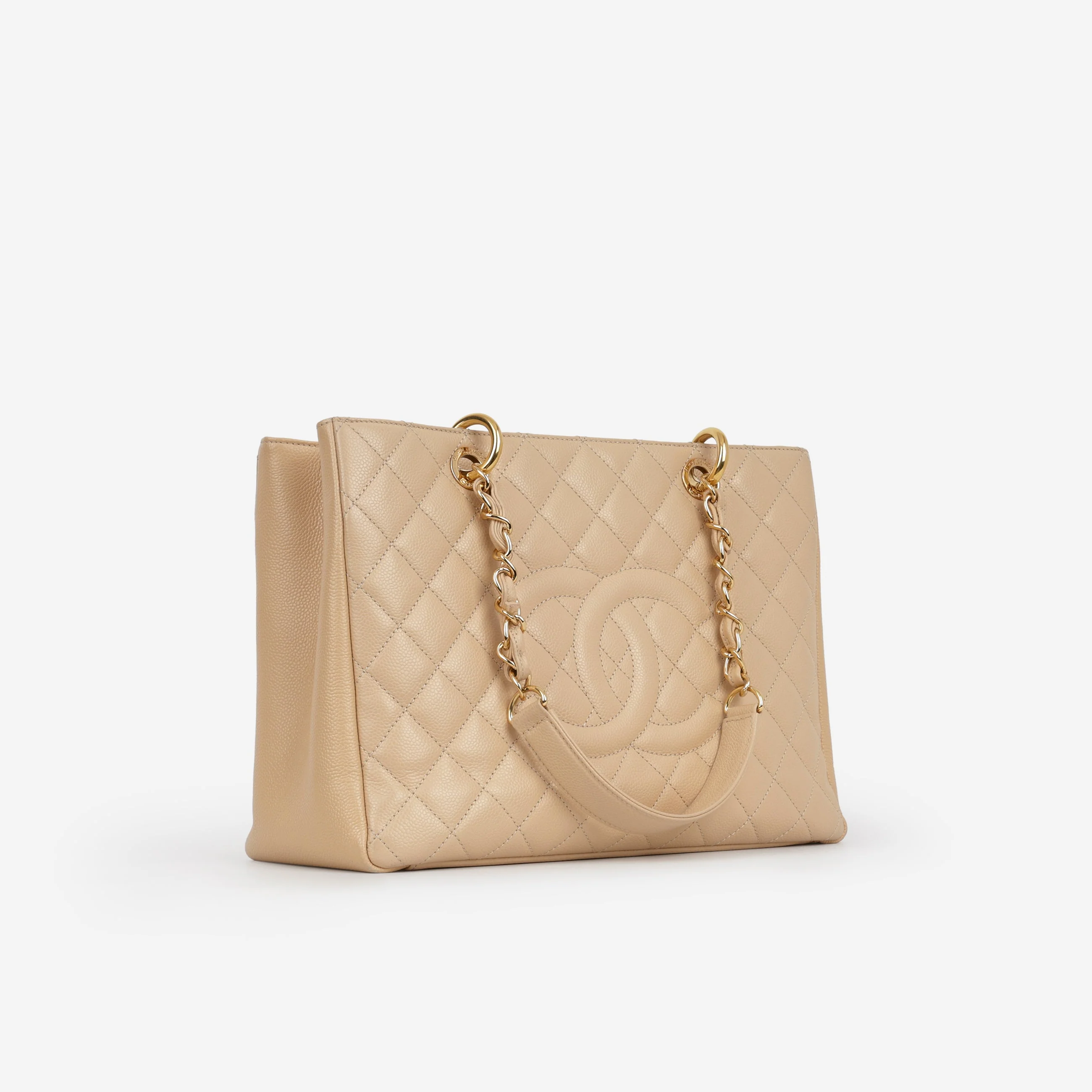 Chanel GST - Beige Caviar | Gold Hardware - Image 2