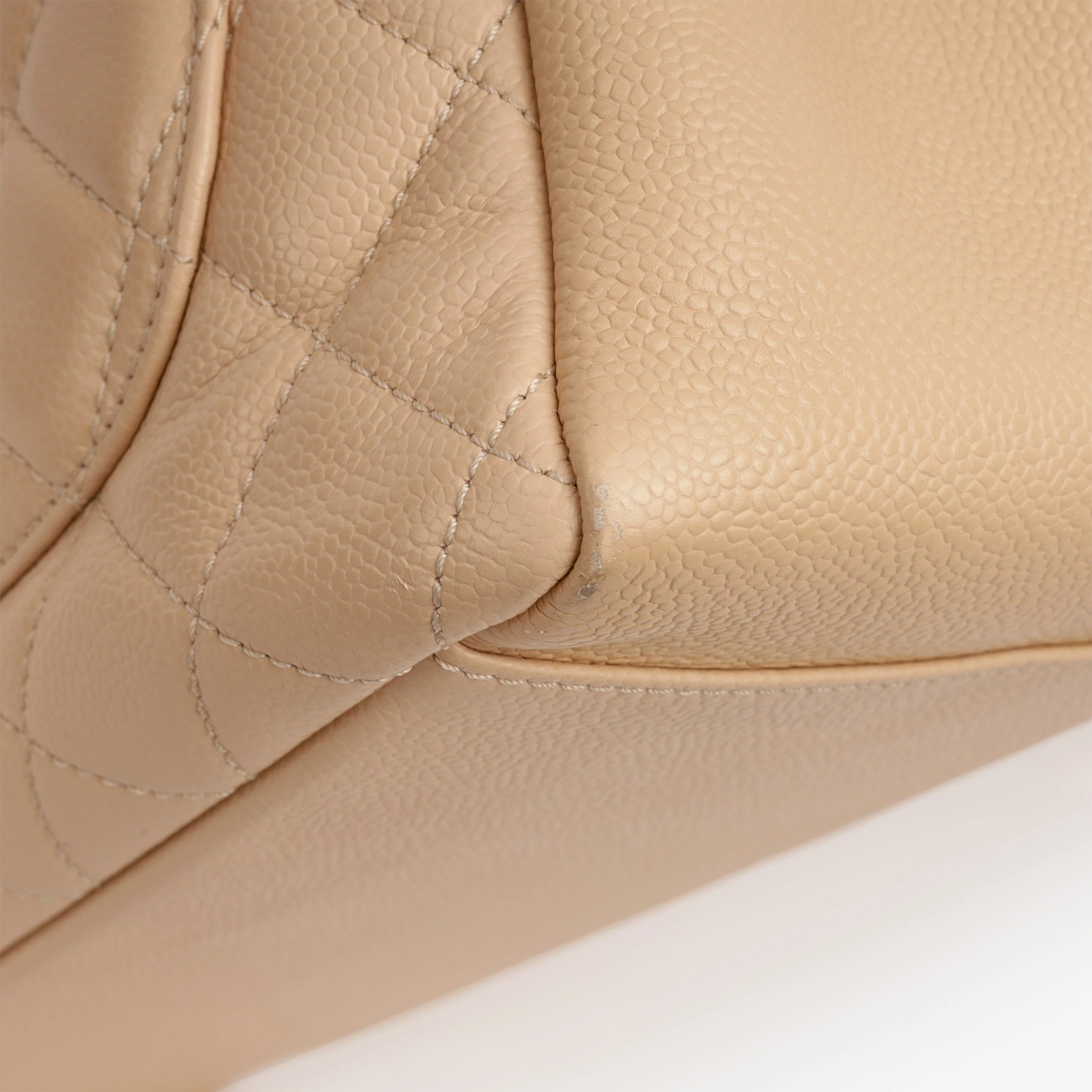 Chanel GST - Beige Caviar | Gold Hardware - Image 8