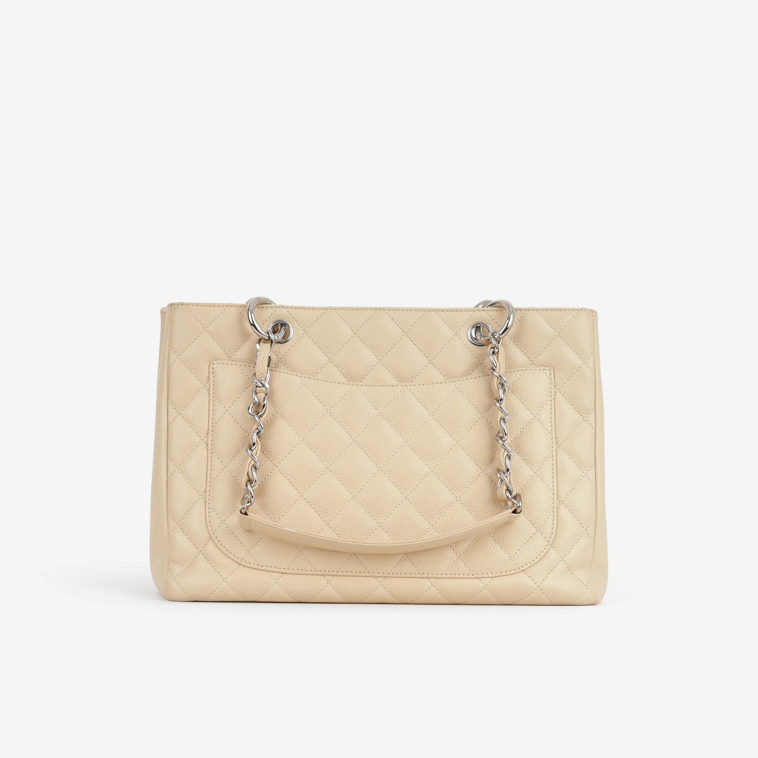 Chanel GST - Beige Caviar | Silver Hardware - Image 3