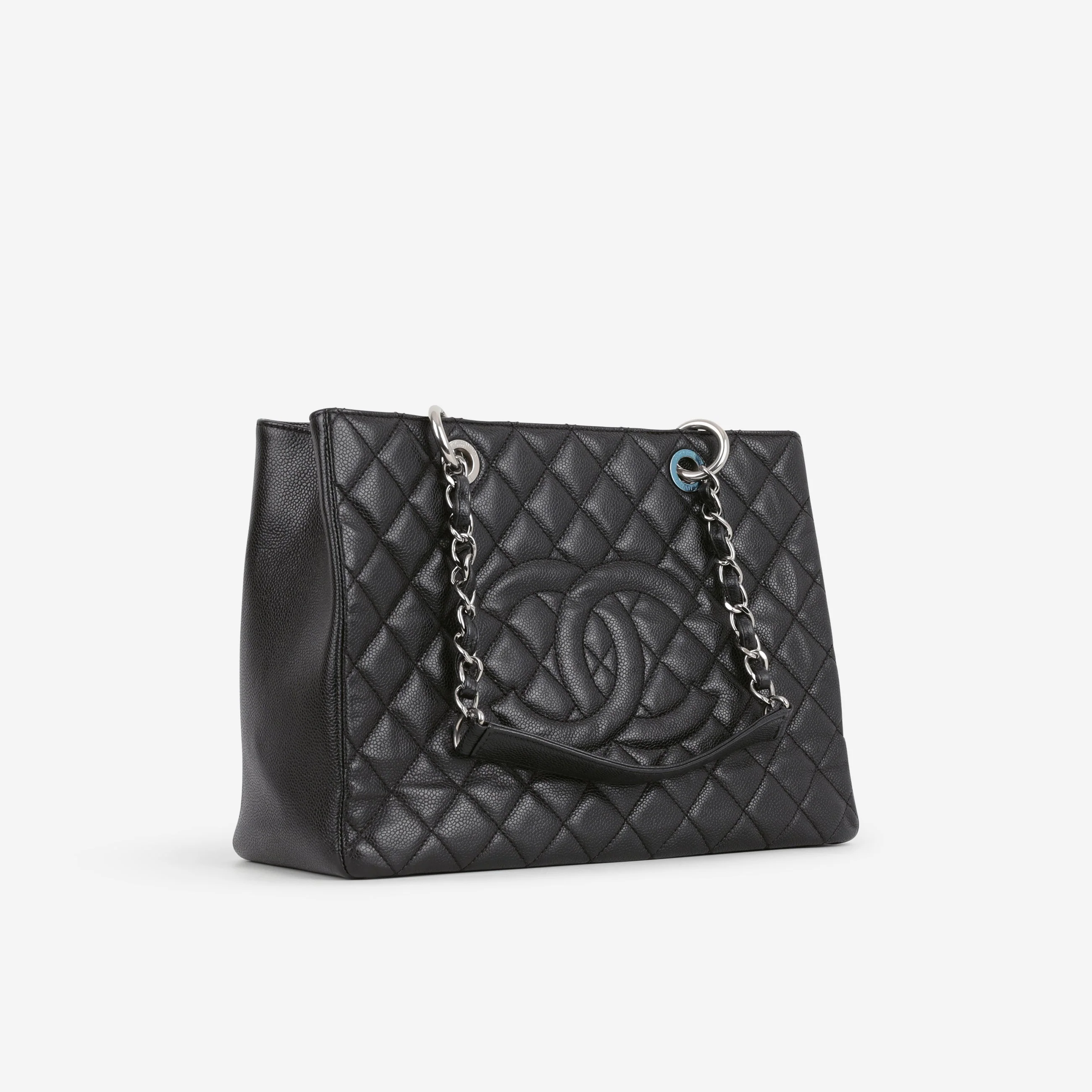 Chanel GST - Black Caviar | Silver Hardware - Image 2