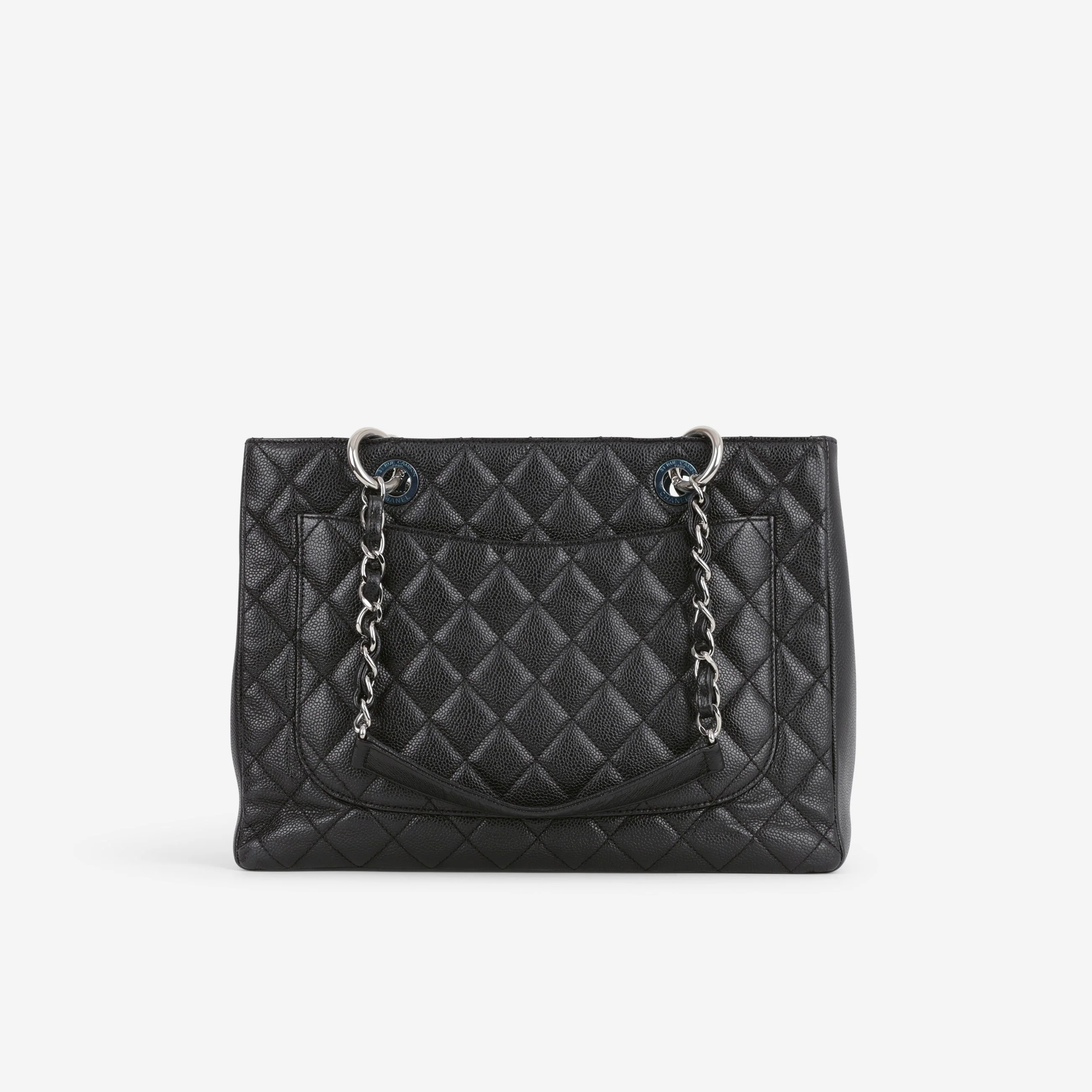 Chanel GST - Black Caviar | Silver Hardware - Image 3